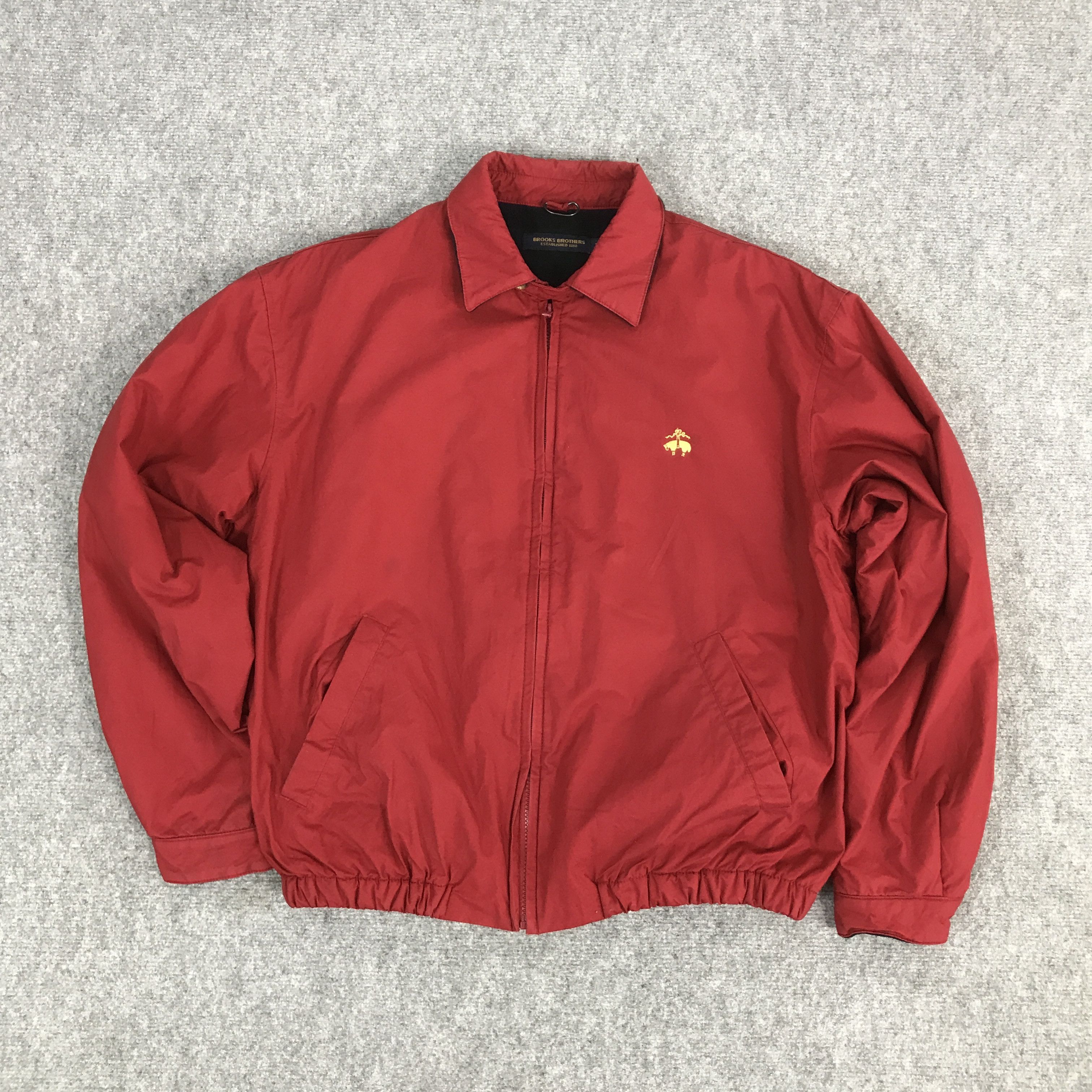 Brooks Brothers × Japanese Brand BROOKS BROTHER FLANNAL ZIPPER JACKET Size US M / EU 48-50 / 2 - 1 Thumbnail