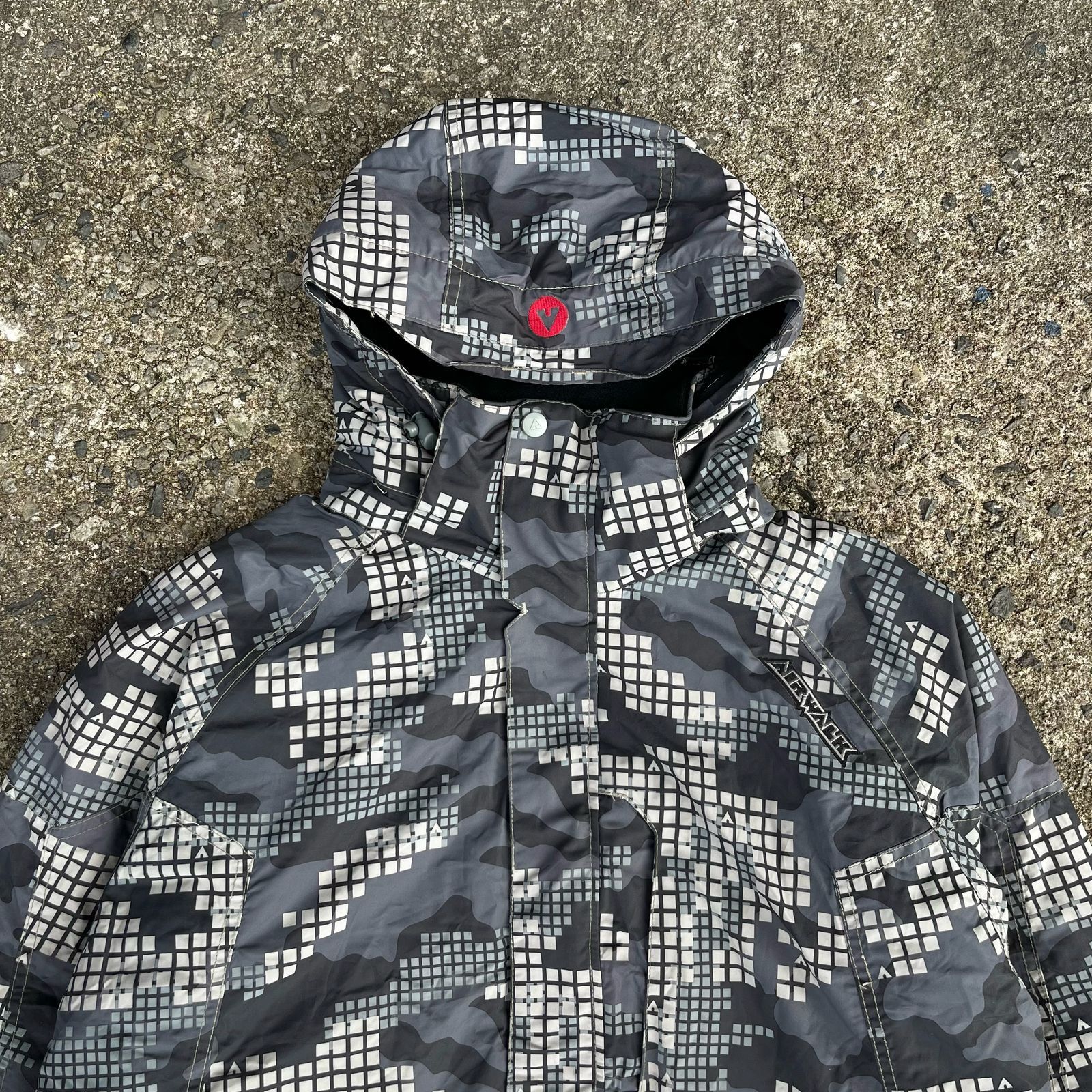 Airwalk × Vintage RARE Vintage Airwalk Puffer Camo Jacket Polar Inner Size US XL / EU 56 / 4 - 2 Thumbnail