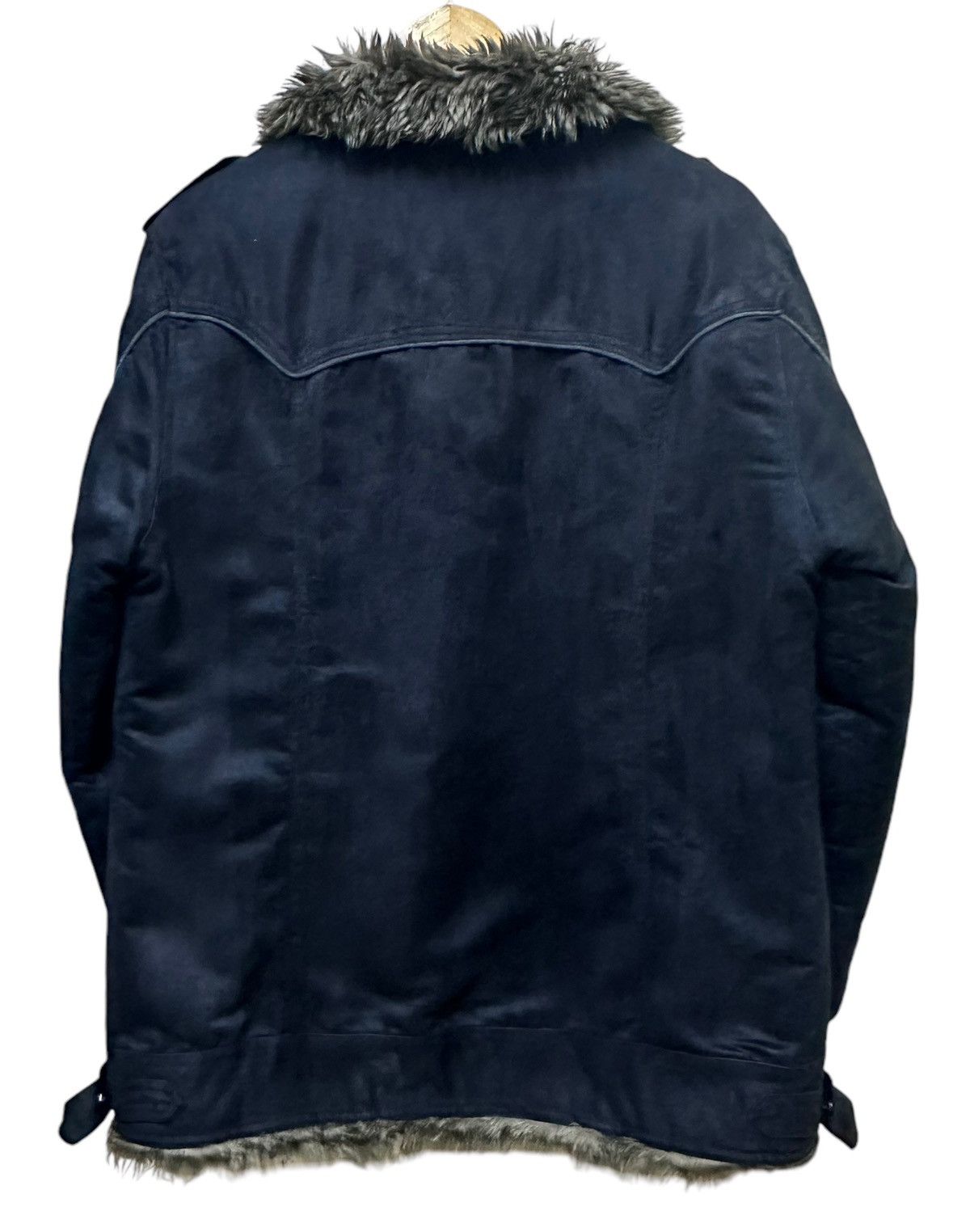 Japanese Brand × Vintage Japanese Splendid Satisfaction Moleskin Fur Collar Jacket Size US M / EU 48-50 / 2 - 4 Thumbnail