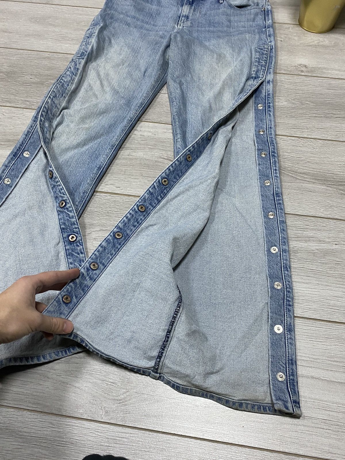 Vintage Rta buttons RARE vintage jeans Size US 31 - 6 Thumbnail