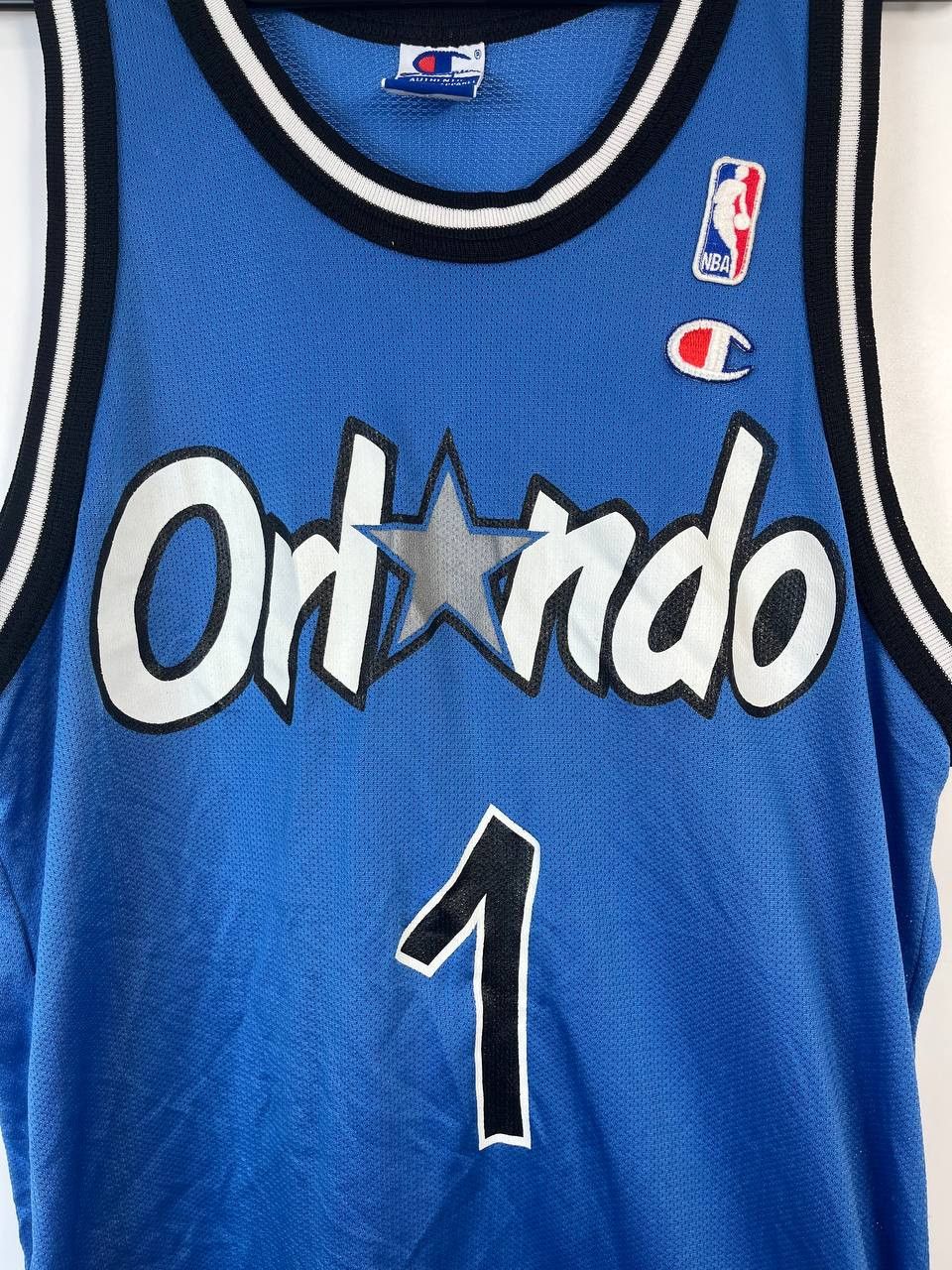 Champion ORLANDO MAGIC 1990s ANFERNEE HARDAWAY #1 NBA CHAMPION SIZE M Size US M / EU 48-50 / 2 - 4 Thumbnail