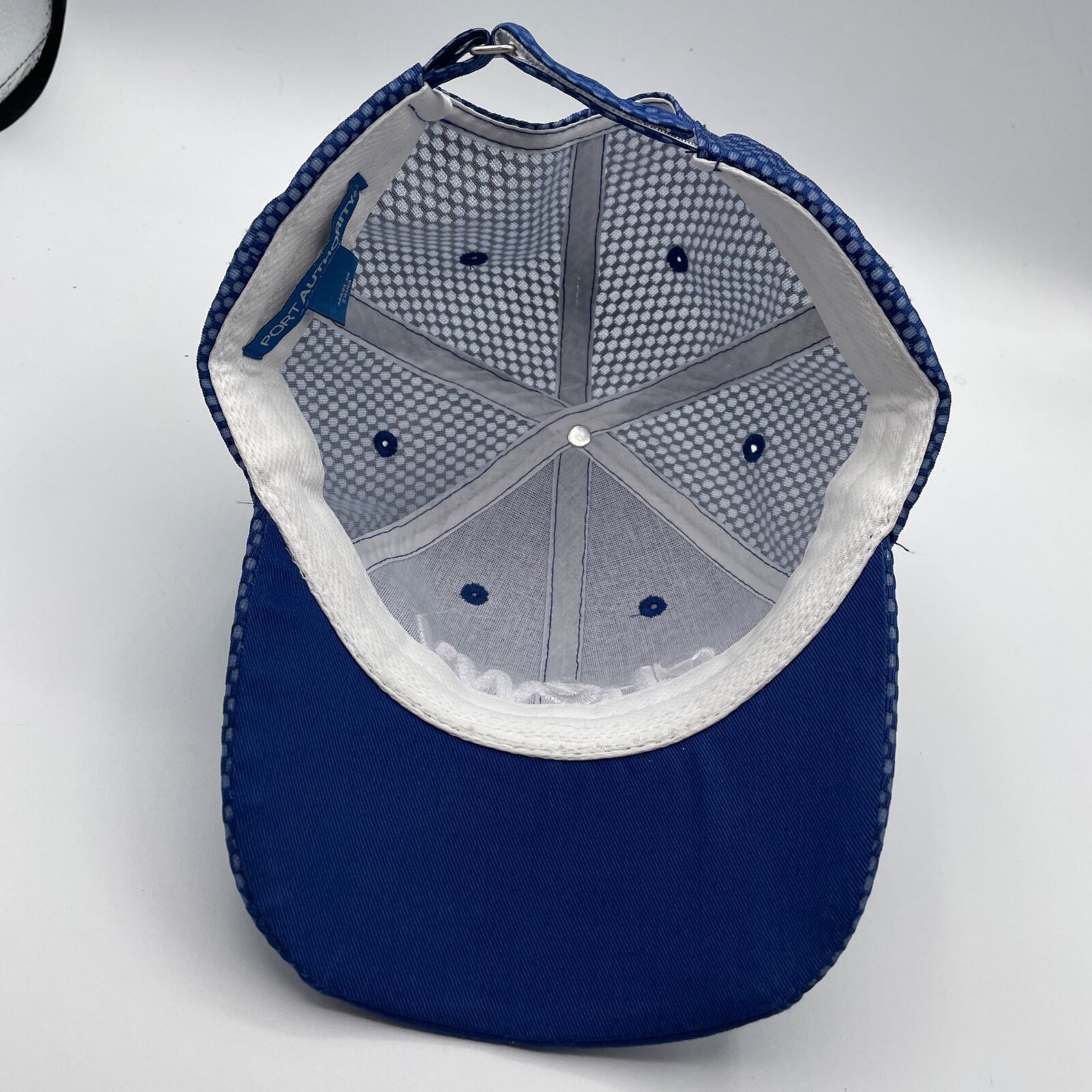 Port Authority Chewy Pet Store Blue Mesh Hat Cap Adjustable Size ONE SIZE - 5 Thumbnail