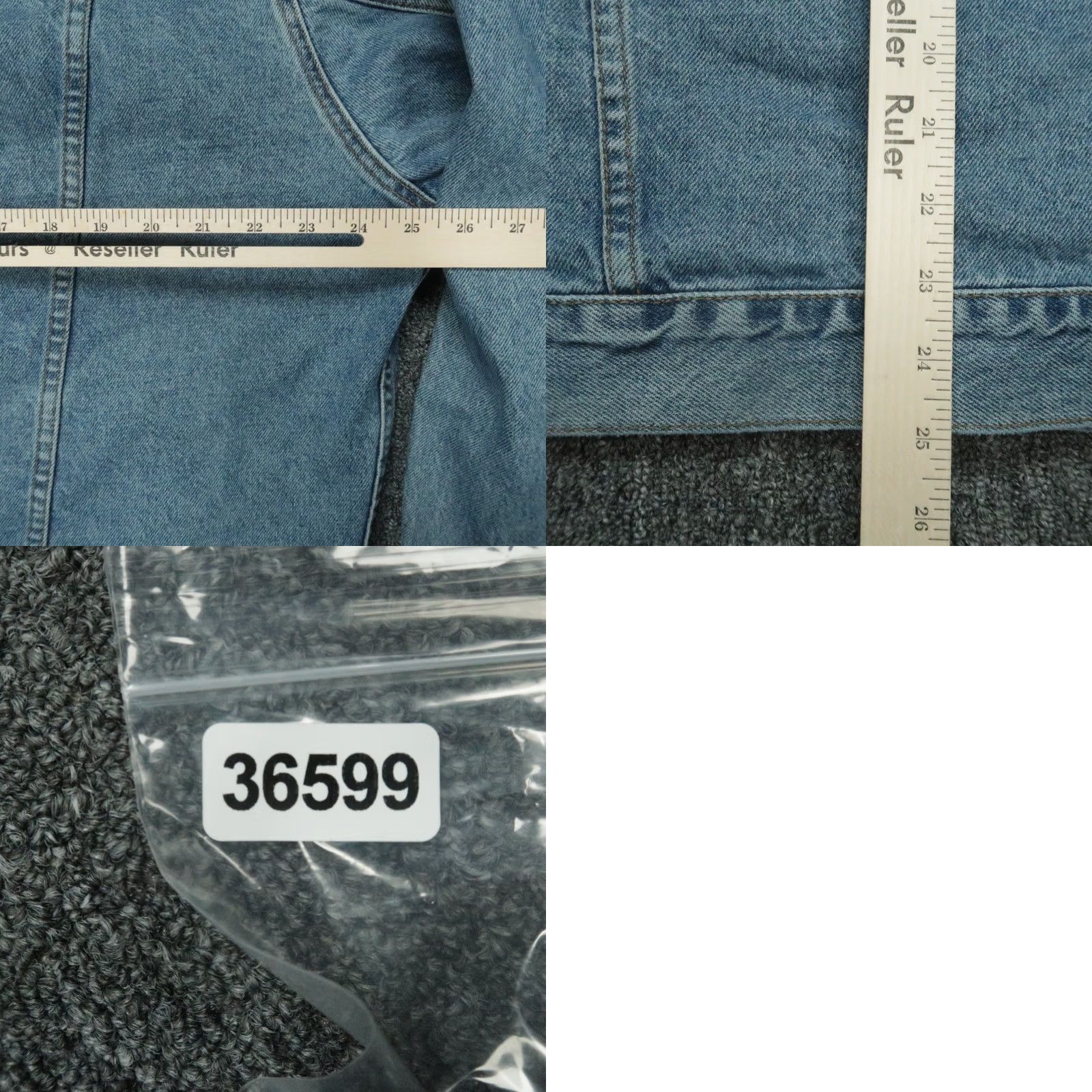 Levi's VINTAGE Levi's Jacket Mens Large Blue Denim Trucker Button Light Wash USA 90s Size US L / EU 52-54 / 3 - 8 Thumbnail