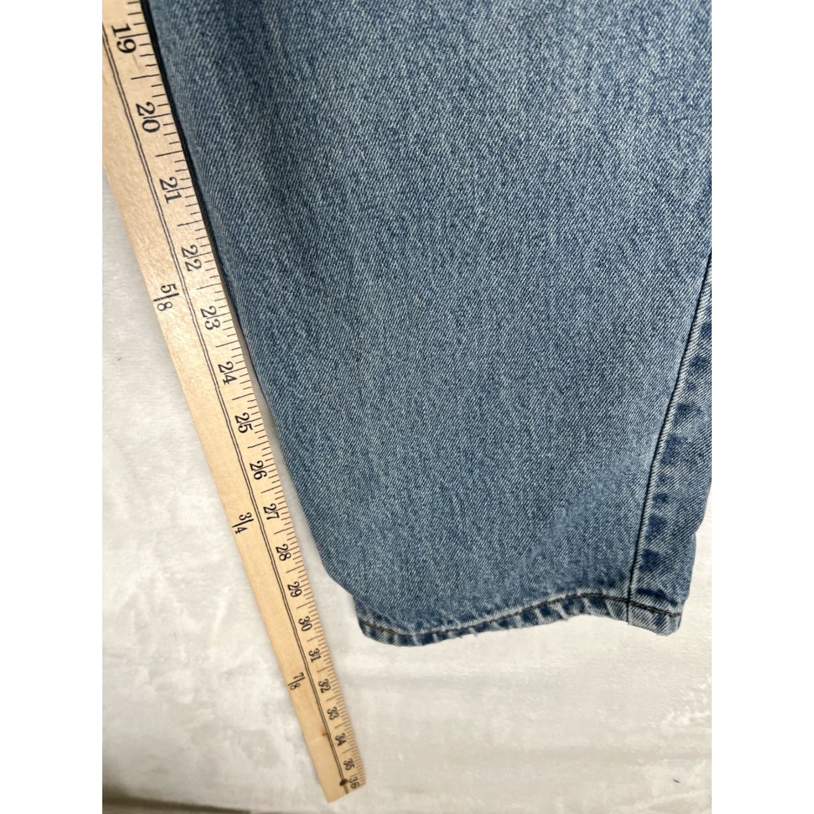 Levi's VINTAGE Levi’s 560 Jeans Mens 36x30 Blue Loose Fit Tapered 90s READ Size US 36 / EU 52 - 5 Thumbnail