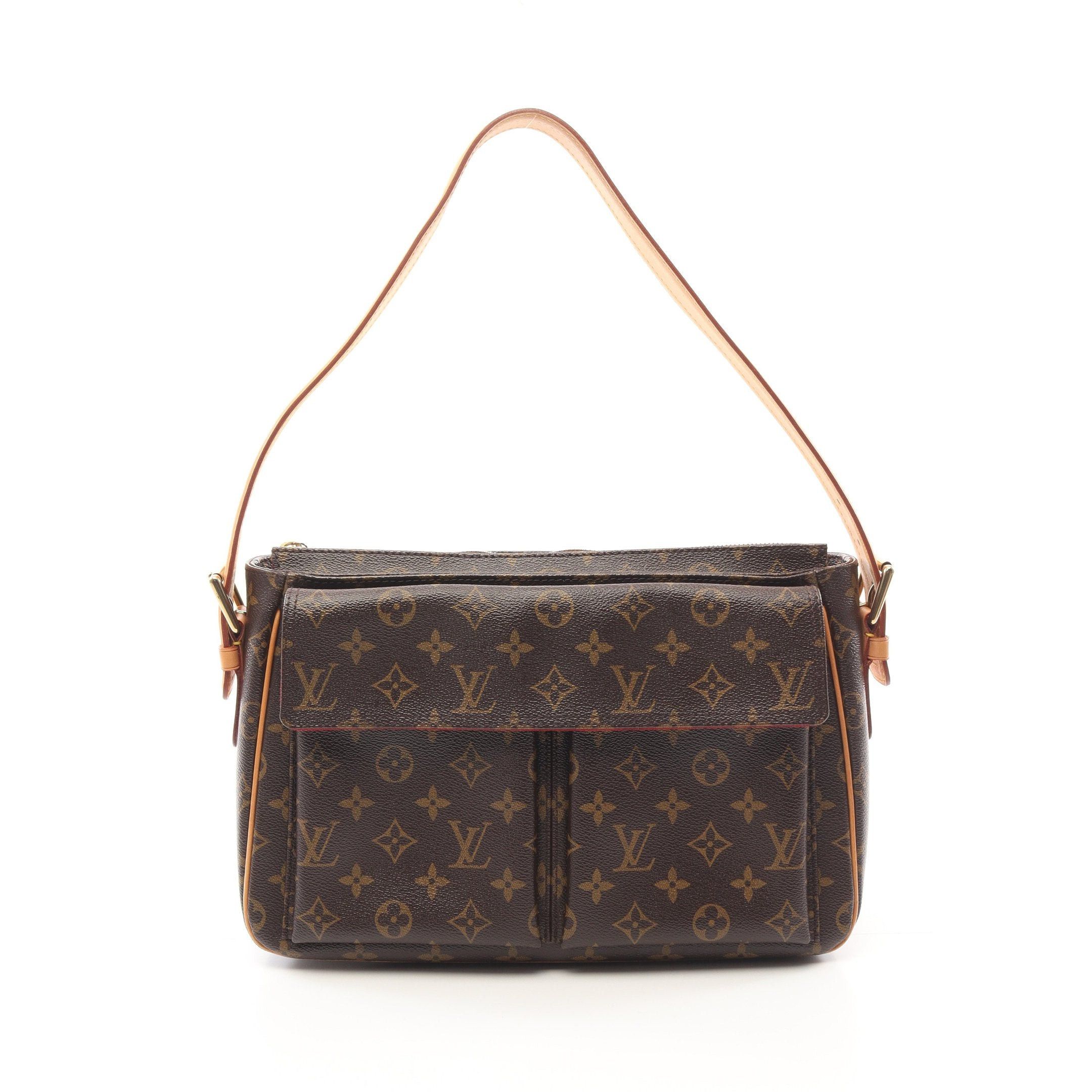 Louis Vuitton Louis Vuitton Vivacite Gm Monogram Shoulder Bag Leather Brown Size ONE SIZE - 1 Thumbnail