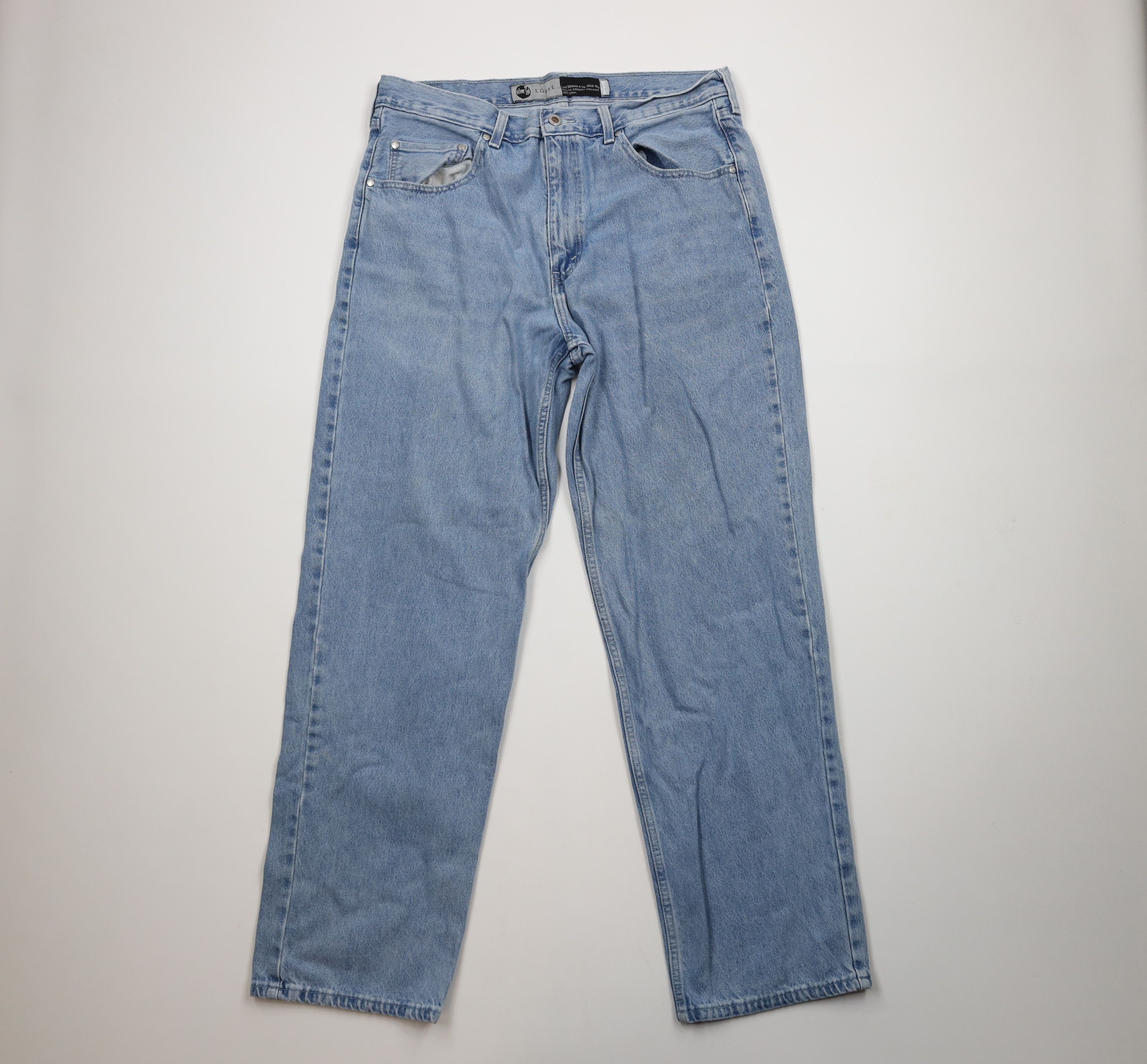 Vintage Y2K Levis SilverTab Baggy Loose Wide Leg Denim Jeans