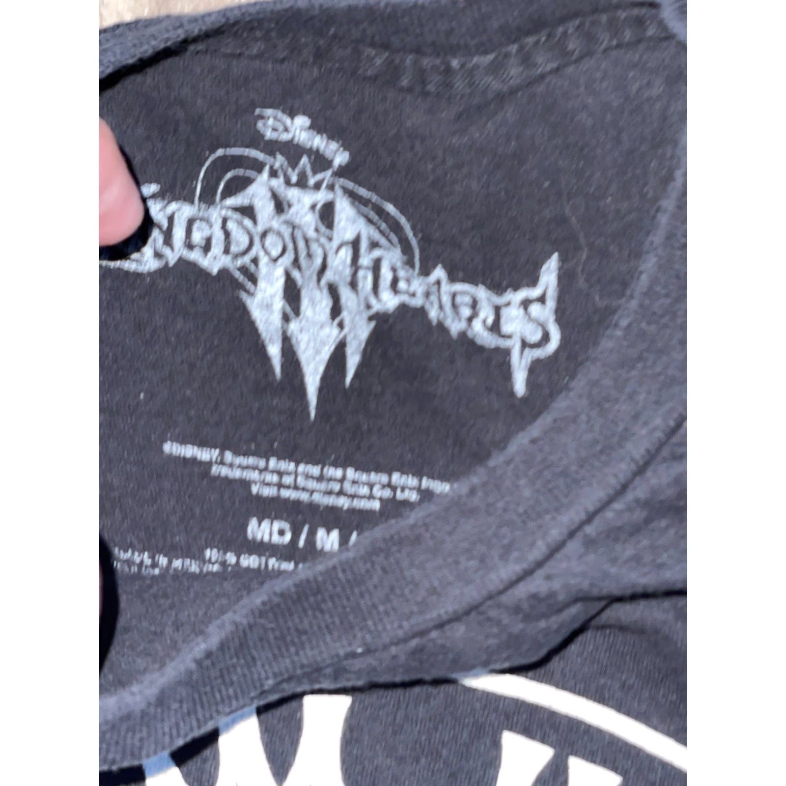 Vintage Kingdom Hearts T-Shirt Black Medium Mens M & M Regular Size T-Shirt Cartoon Video game Size US M / EU 48-50 / 2 - 3 Thumbnail