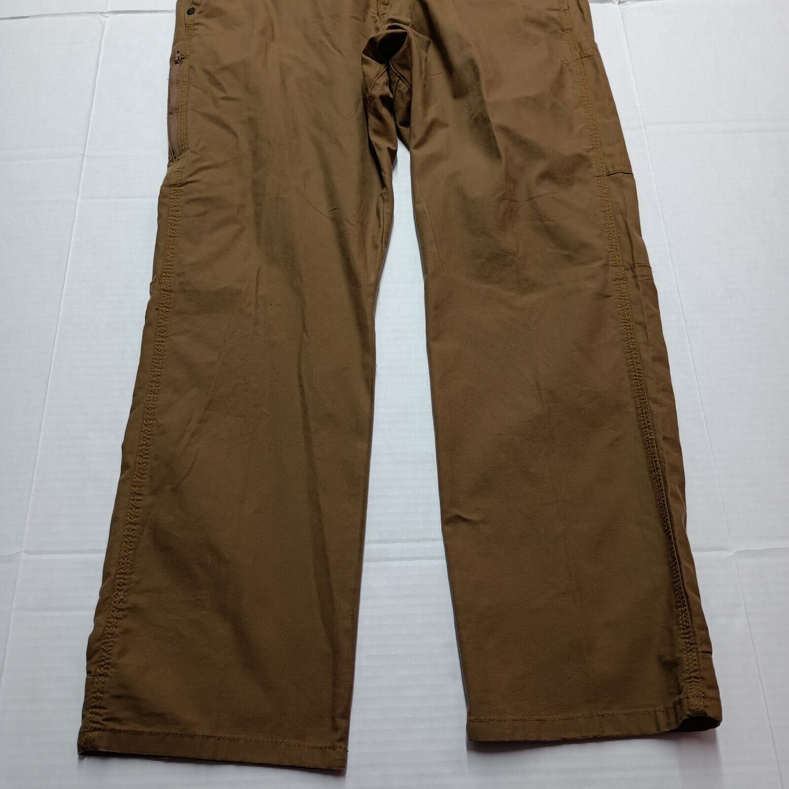 Wrangler Wrangler Frontier Utility Pants Men's 34x30 Brown Straight Size US 34 / EU 50 - 2 Thumbnail