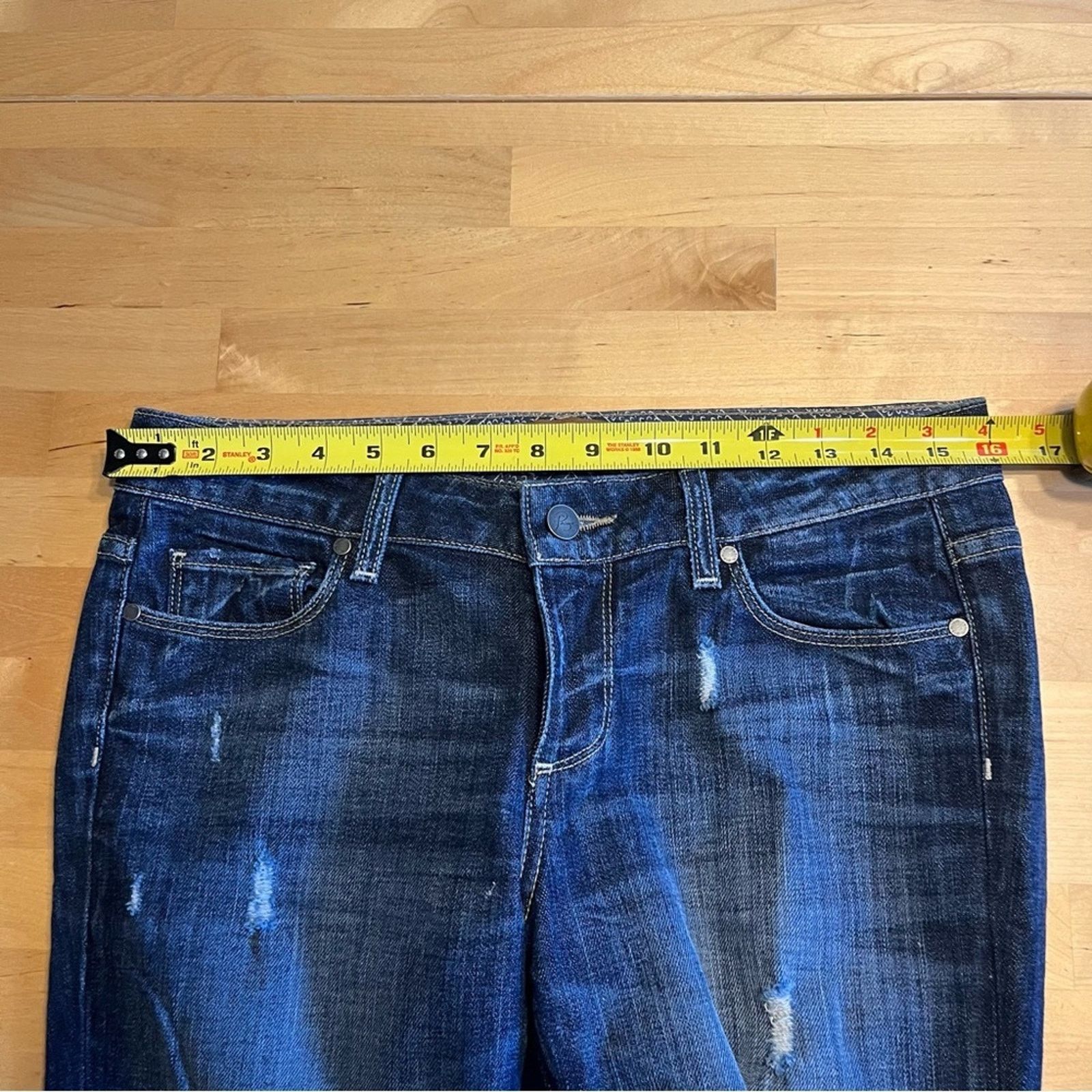 Paige Paige size 26 Womens Jimmy Jimmy Skinny Medium Wash Jeans Size 26" / US 2 / IT 38 - 7 Thumbnail