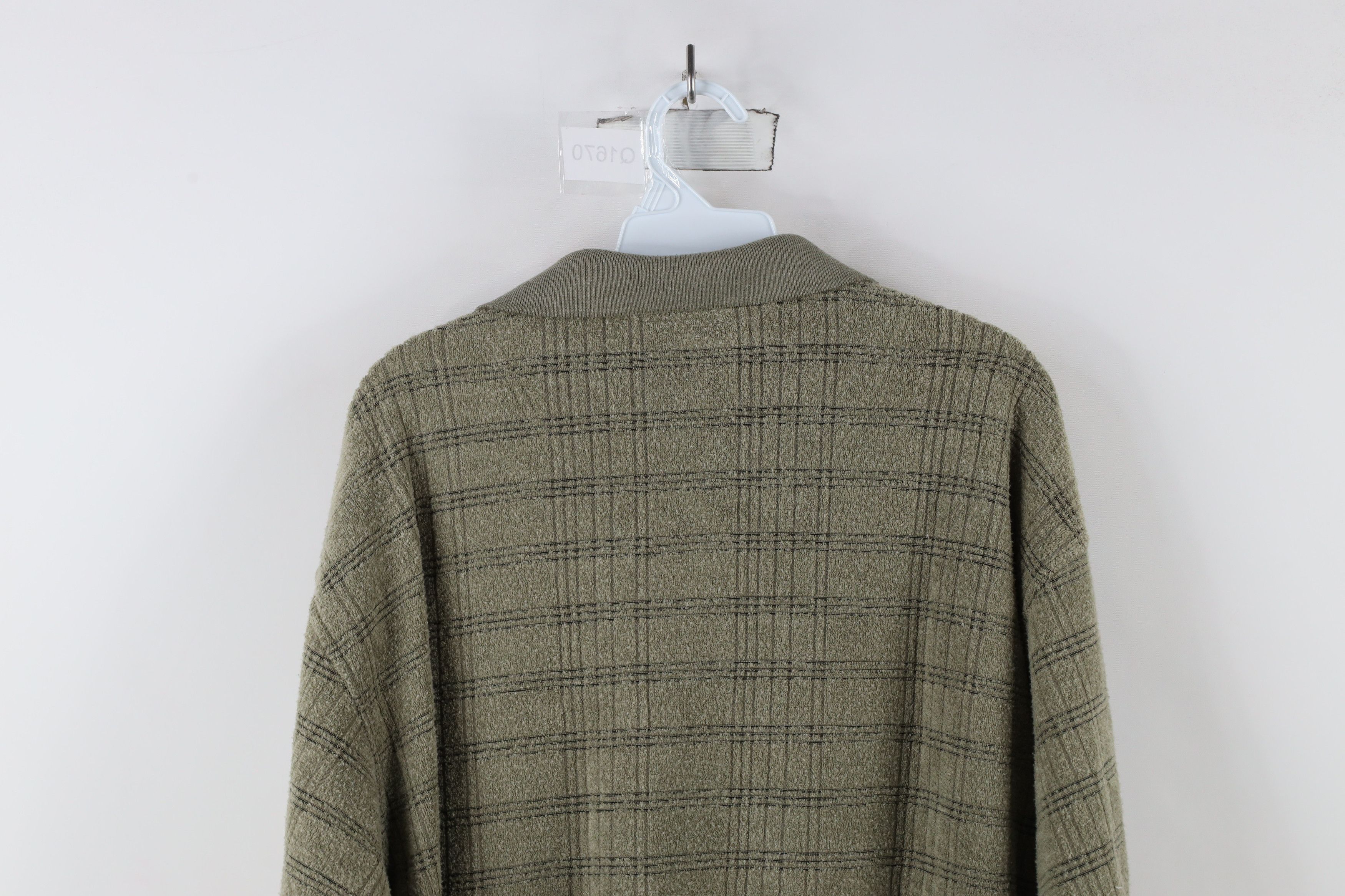 Vintage Vintage 90s Streetwear Collared Pullover Polo Shirt Green Size US XXL / EU 58 / 5 - 9 Thumbnail