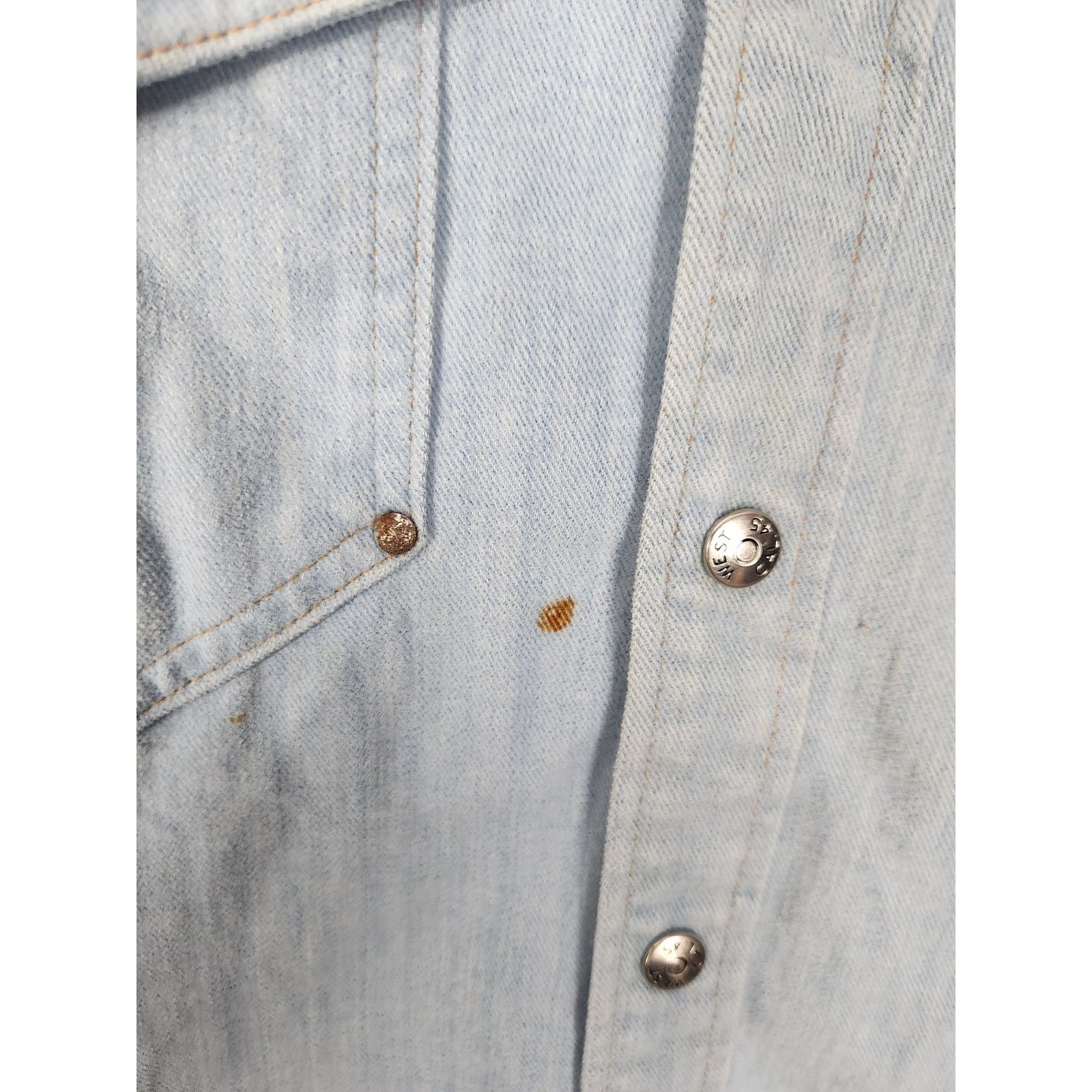 Lee Vintage 90s Western Lee Snap Up Men's large Size US L / EU 52-54 / 3 - 4 Thumbnail