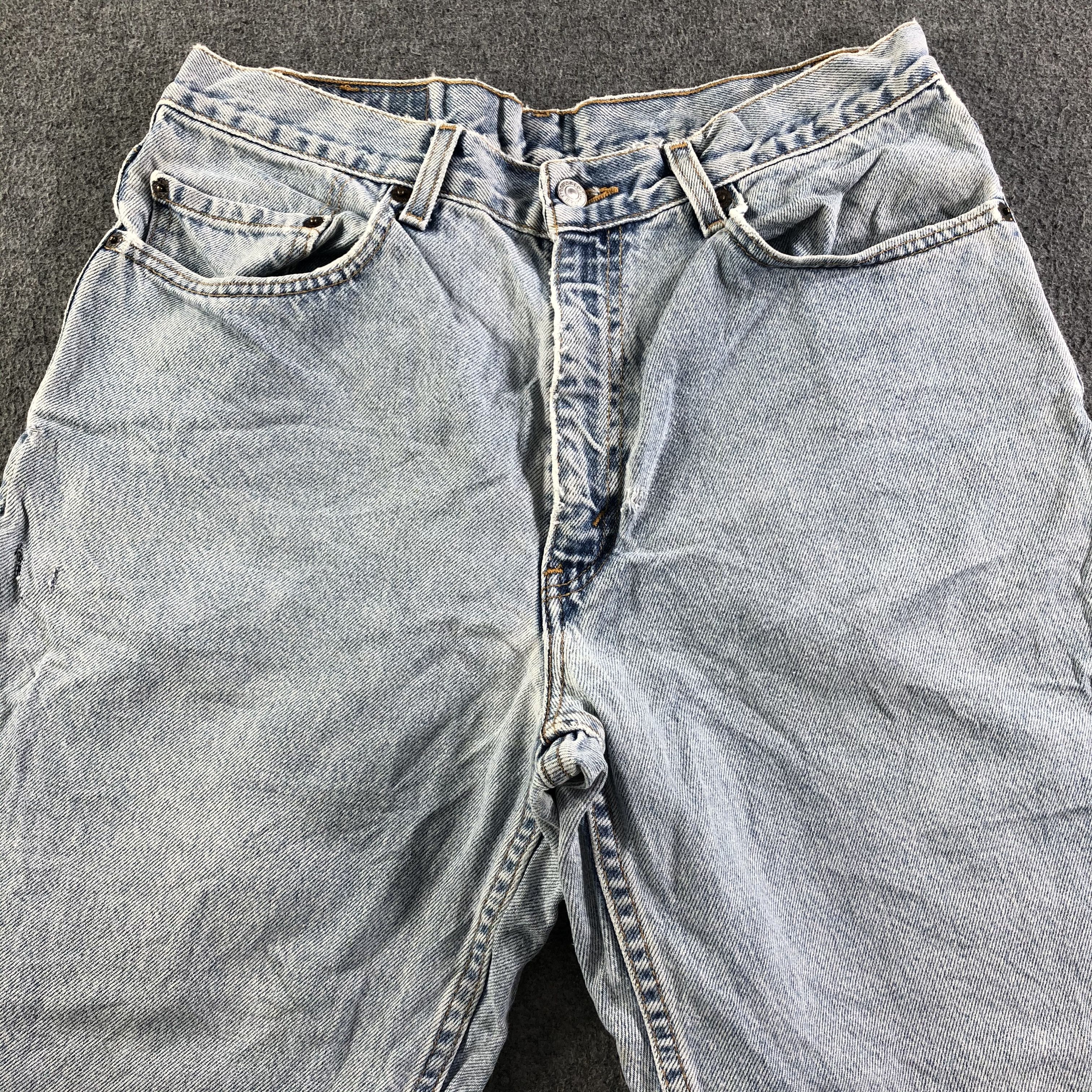Levi's Vintage 90s Light Wash Levis Jeans-J3316 Size US 33 - 3 Thumbnail