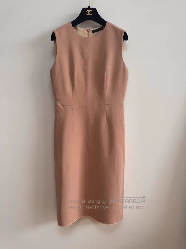 The Row The Row Nude pink sleeveless dress Size M / US 6-8 / IT 42-44 - 3 Thumbnail