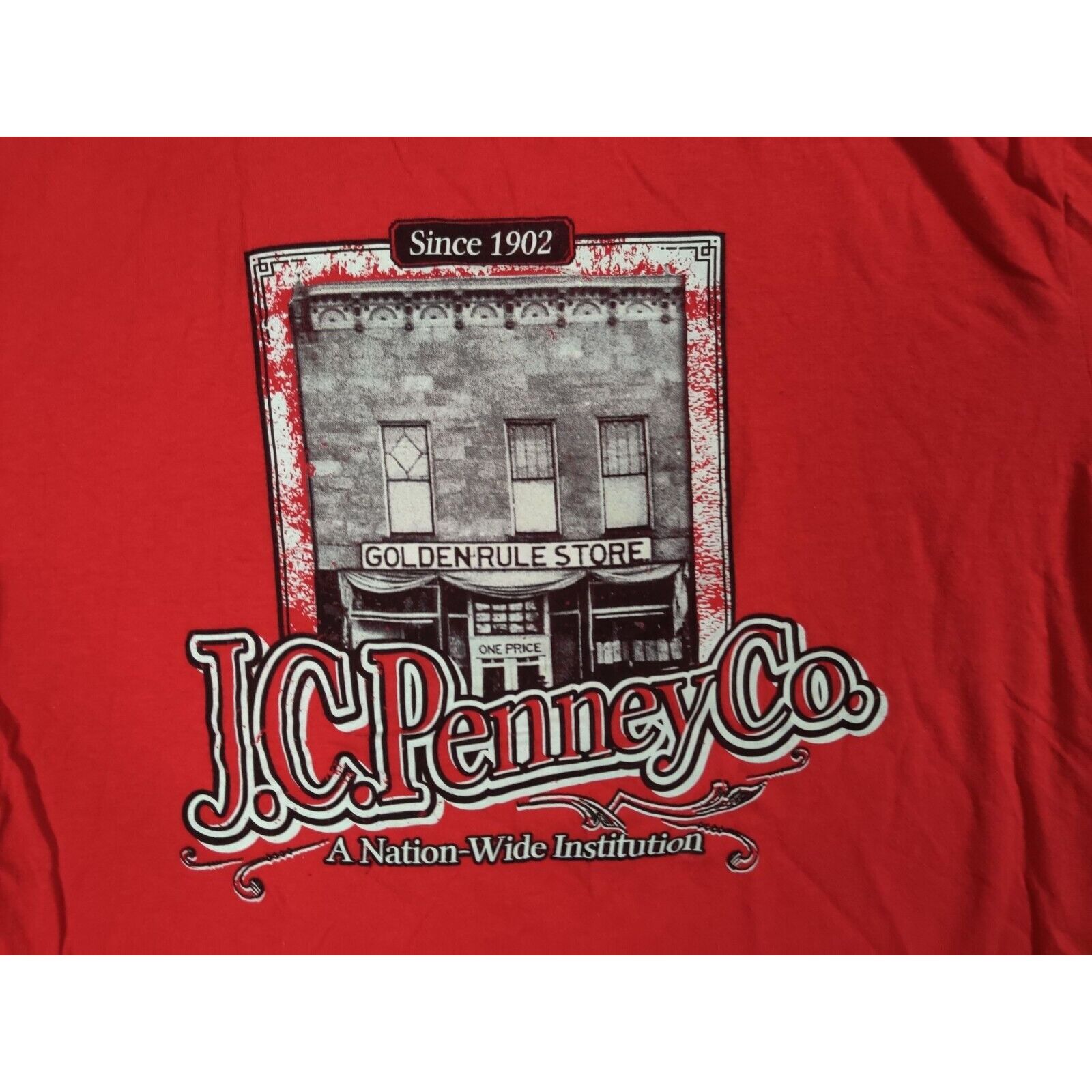 Delta JC Penny Shirt Golden Rule Store A Nation Wide Institution Size US L / EU 52-54 / 3 - 2 Thumbnail
