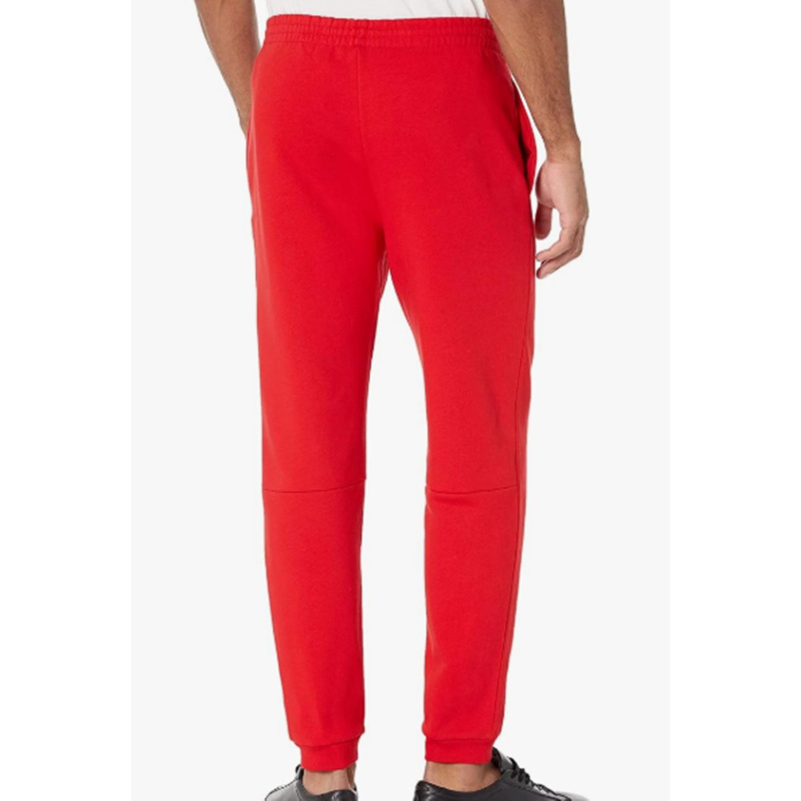 Lacoste Lacoste Men's Solid Fleece Jogger Sweatpants, Rouge L Size US 34 / EU 50 - 3 Thumbnail