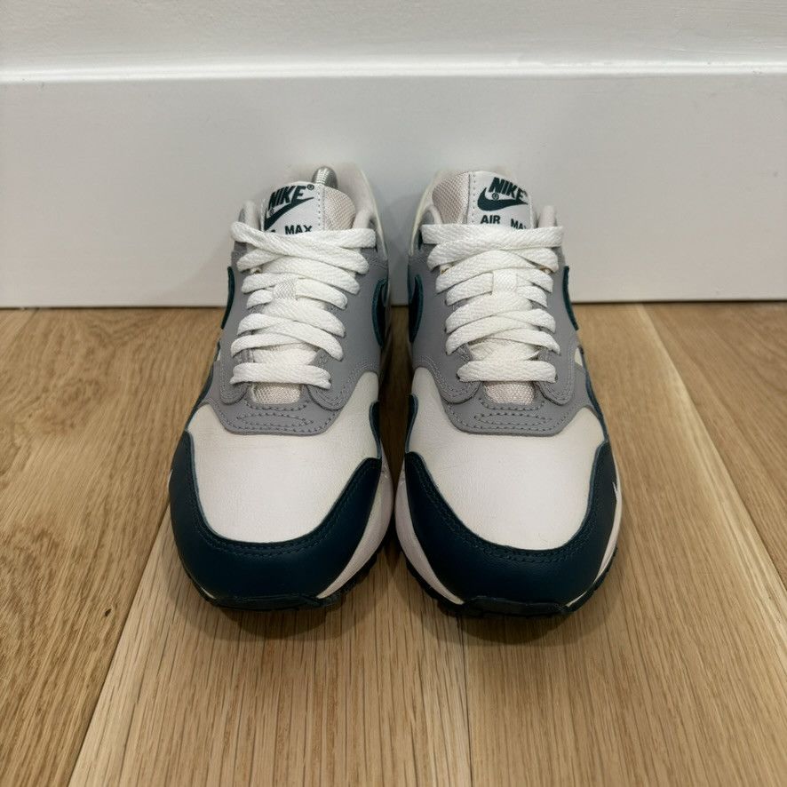 Nike Nike Air Max 1 Dark Teal Green/Wolf Grey Men's Size 4 2021 Size US 5.5 / IT 35.5 - 3 Thumbnail