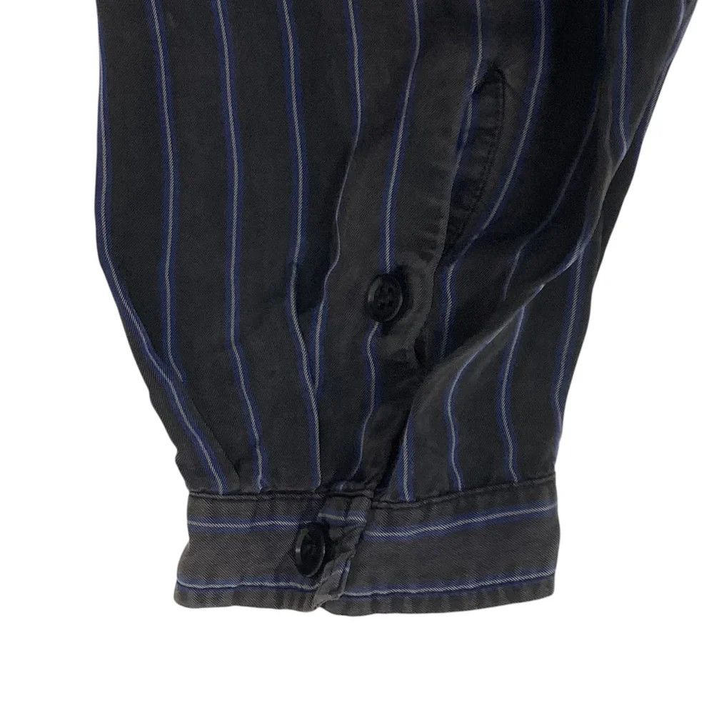 Yohji Yamamoto YOHJI YAMAMOTO 19SS Arm stripe shirt with scarf Size US L / EU 52-54 / 3 - 5 Thumbnail