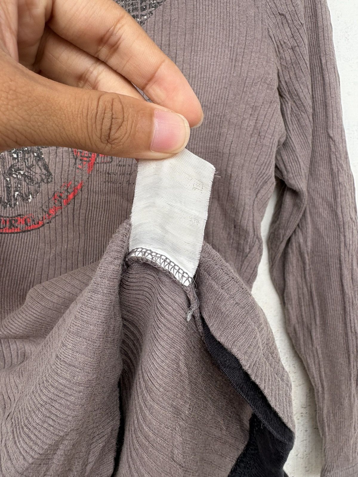 Japanese Brand Strange Heaven Double Layers Longslevee Japanese Brand Size US XS / EU 42 / 0 - 8 Thumbnail
