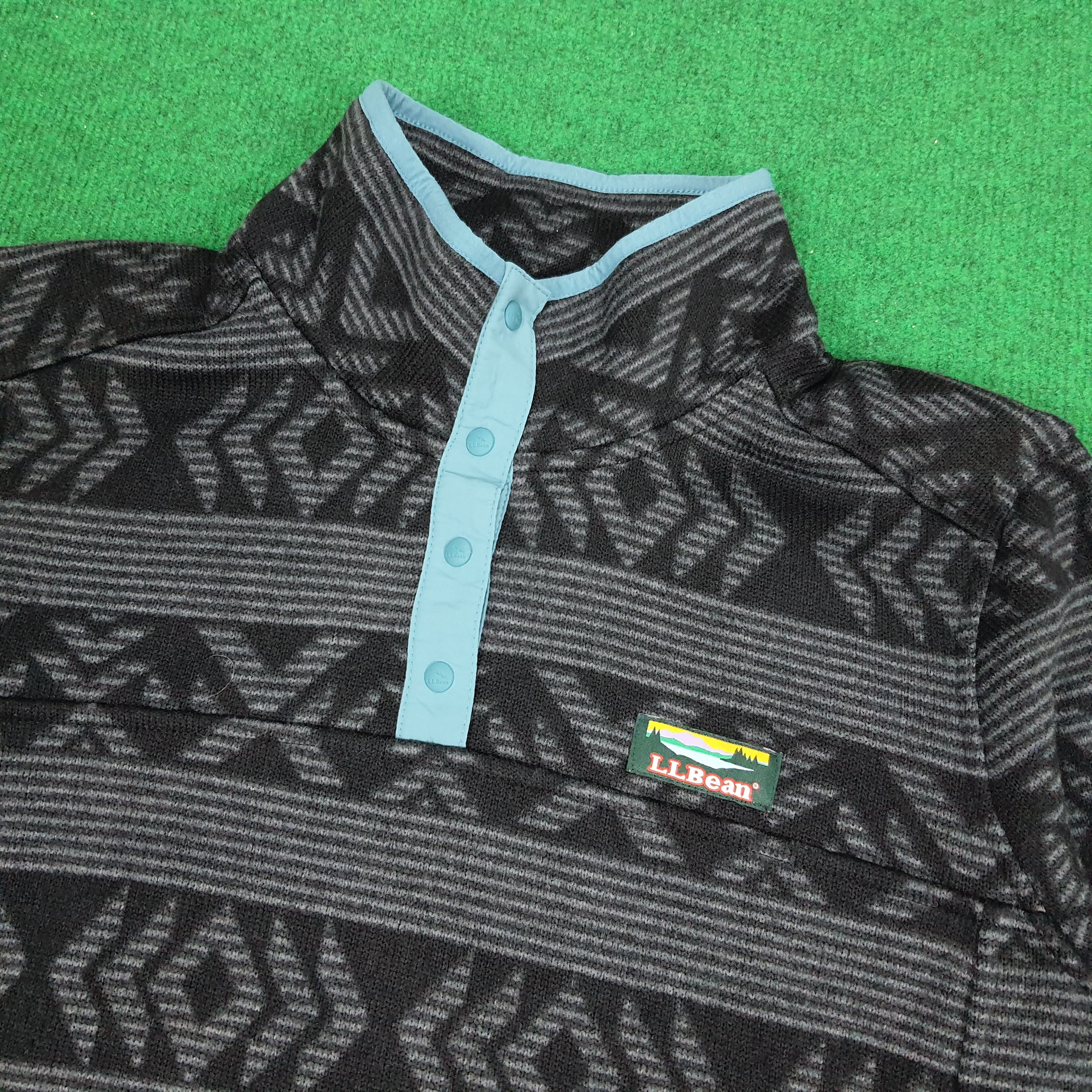 L.L. Bean × Vintage Vintage L.L. Beans Outerwear Button Up Winter Sweatshirt Size US M / EU 48-50 / 2 - 2 Thumbnail