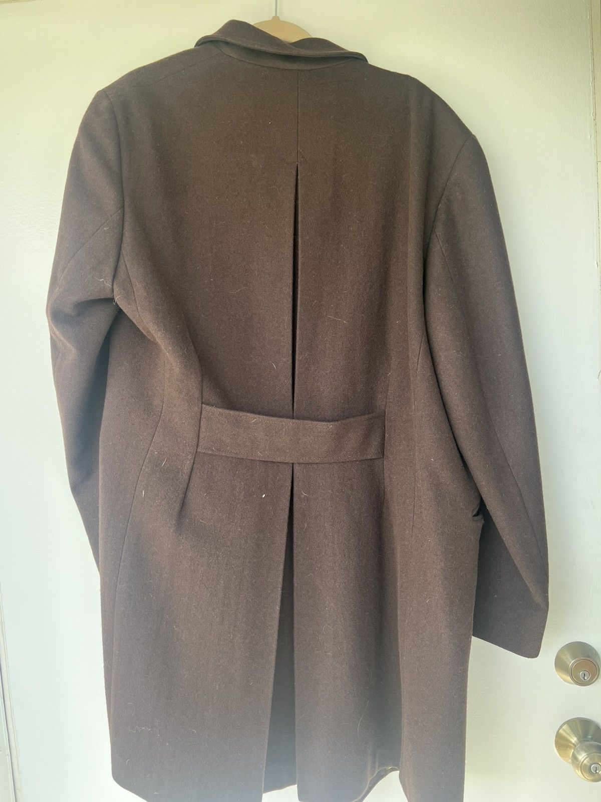 Etro Brown Etro wool single breast coat Size US L / EU 52-54 / 3 - 6 Thumbnail