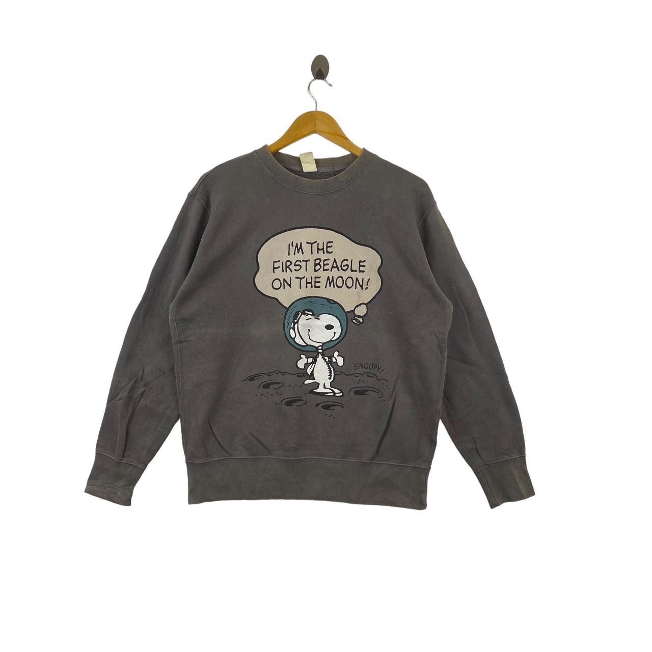 Peanuts UNIQLO x SNOOPY PEANUTS Beagle On The Moon Sweatshirt Size M / US 6-8 / IT 42-44 - 1 Thumbnail