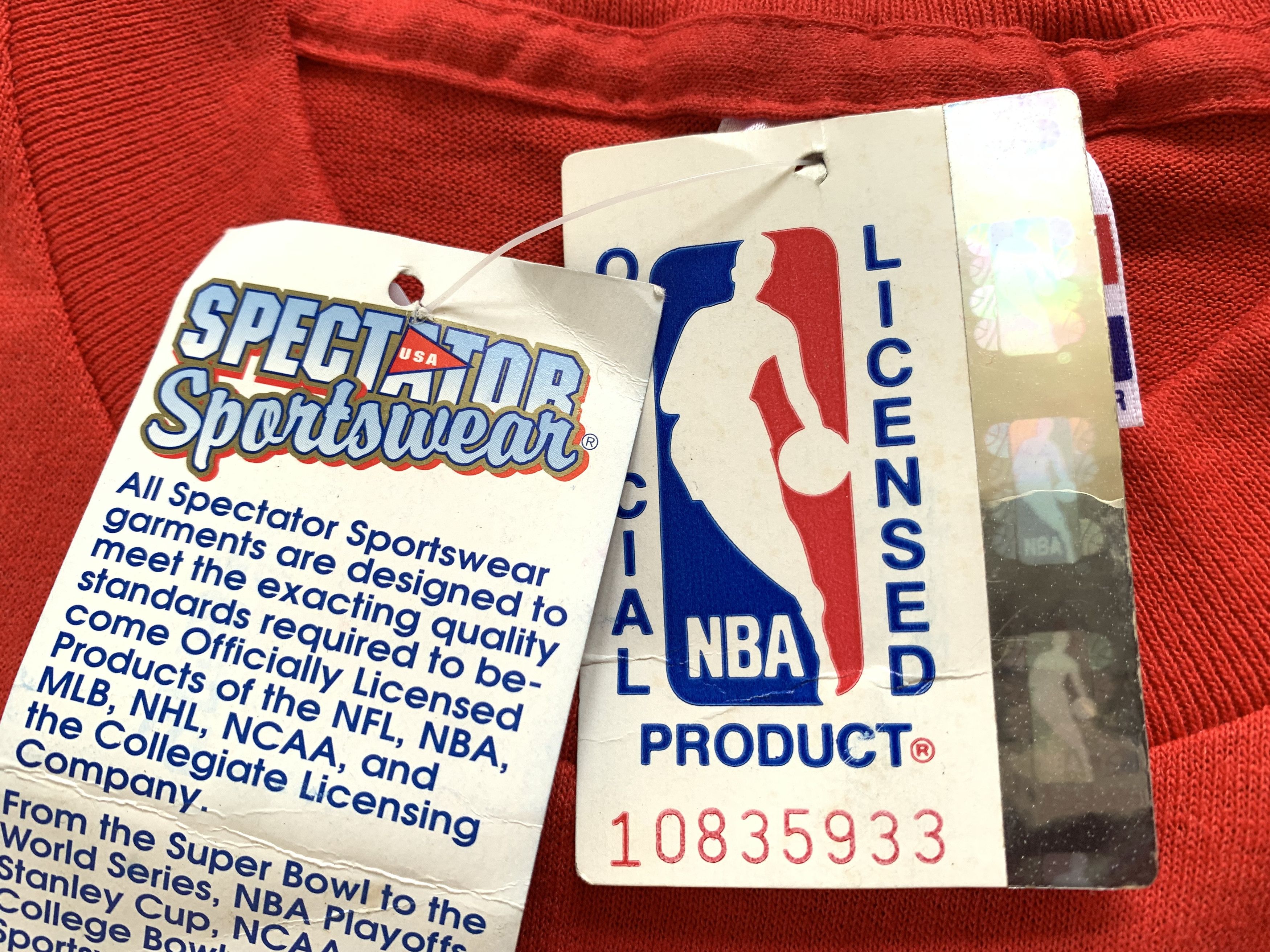 NBA × Vintage New Vintage NBA Chicago Bulls 1992 T-Shirt Size US XL / EU 56 / 4 - 9 Thumbnail