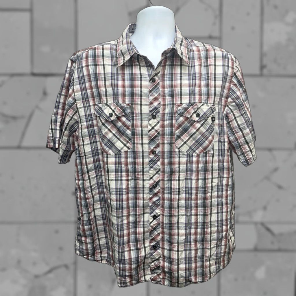 Marmot Marmot Shirt Mens 2XL Short Sleeve Plaid Button-Down Multicolor Colorful Marmont - 2XL Size US XXL / EU 58 / 5 - 1 Thumbnail