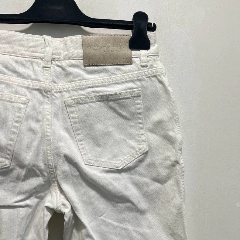 Givenchy Givenchy SizeM GIVENCHY white casual denim jeans Size US 29 - 4 Thumbnail