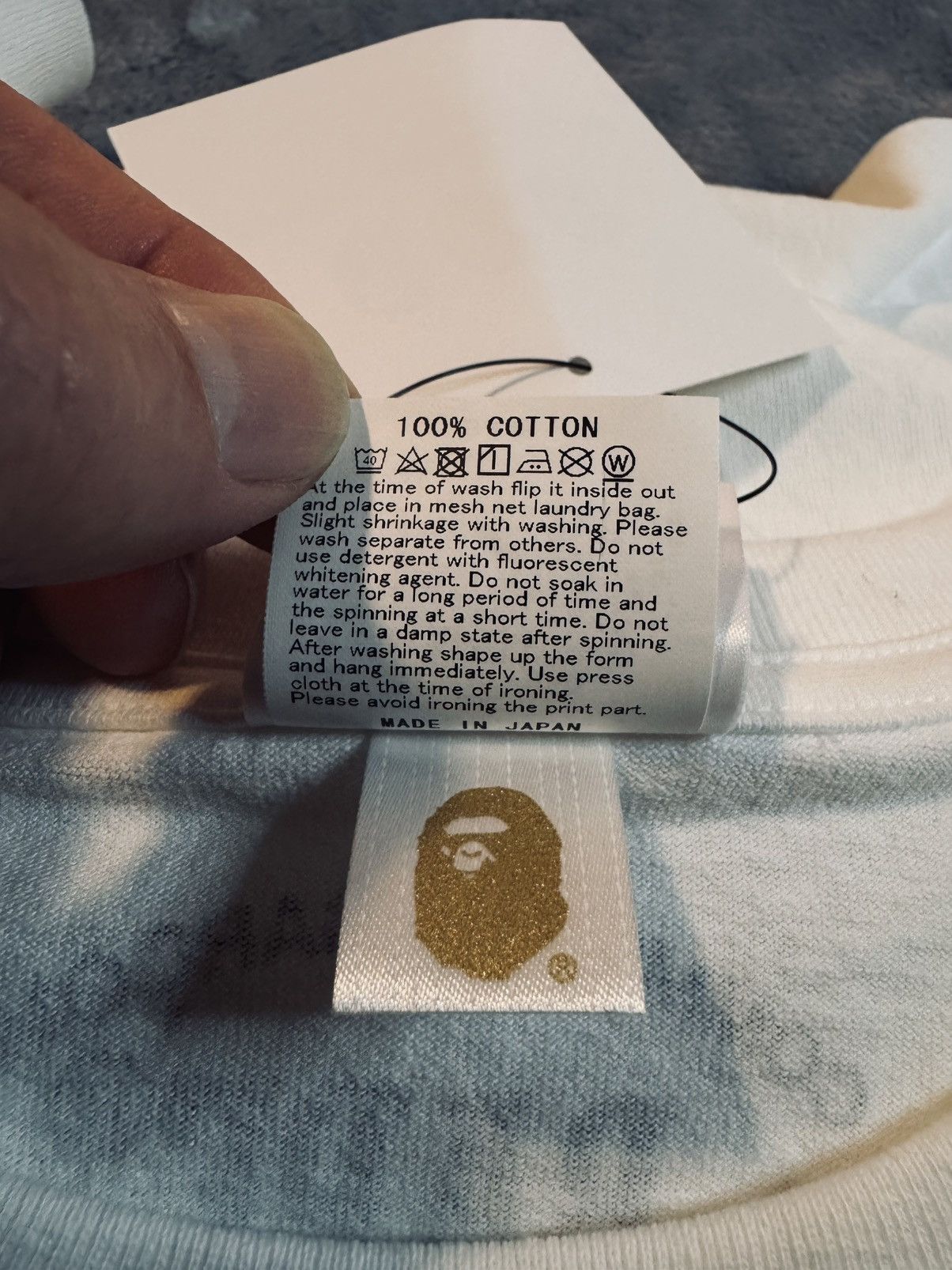 Bape × Comme des Garcons XXXL Bape x Baby Milo x Comme des Garçons Tee Size US XXL / EU 58 / 5 - 7 Thumbnail