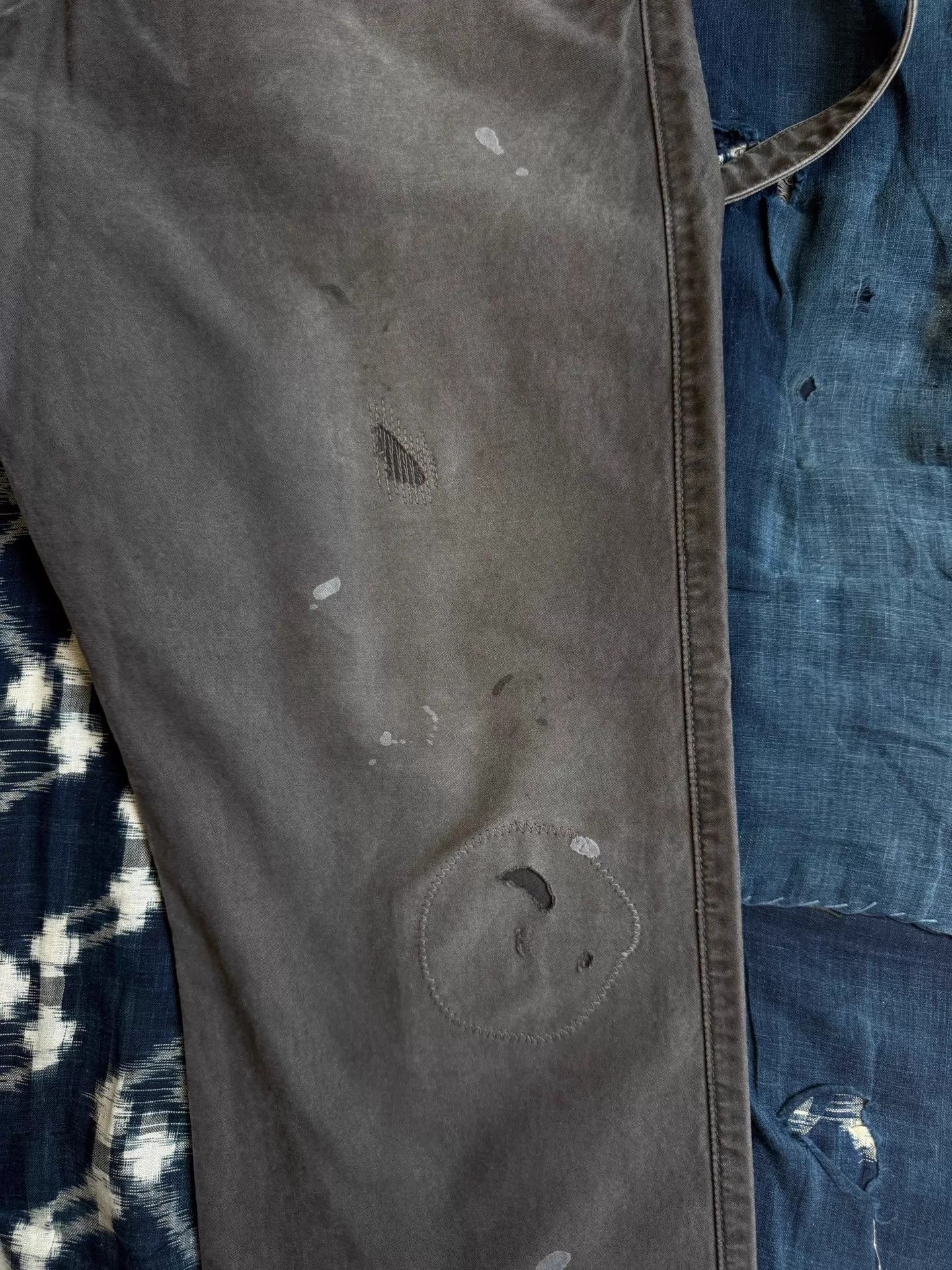 Visvim VISVIM 21SS TRAVAILLER BRACES PANTS DMGD Charcoal Pants Size US 32 / EU 48 - 3 Thumbnail