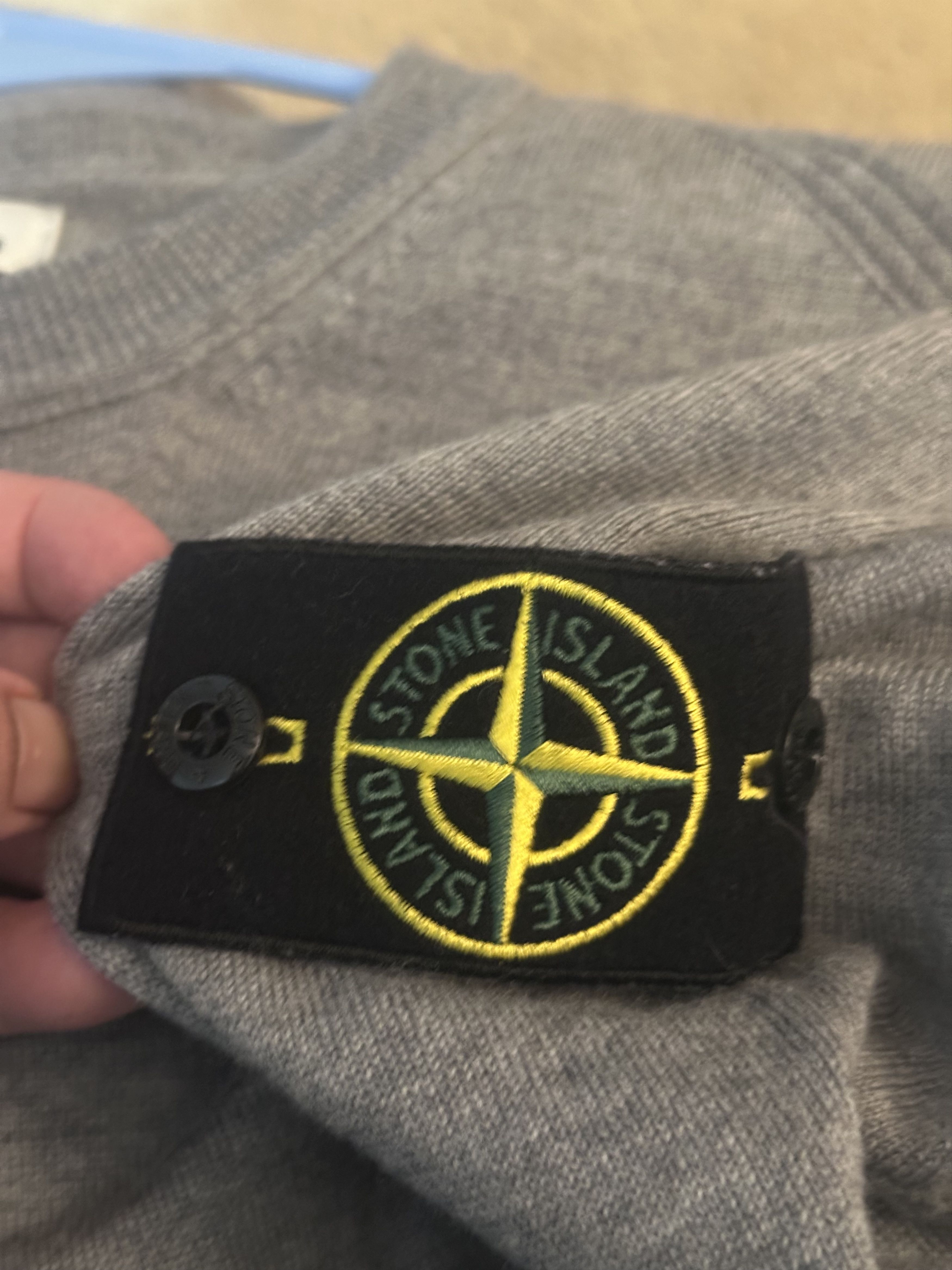 Stone Island Stone Island Grey Wool Sweater Size US S / EU 44-46 / 1 - 6 Thumbnail