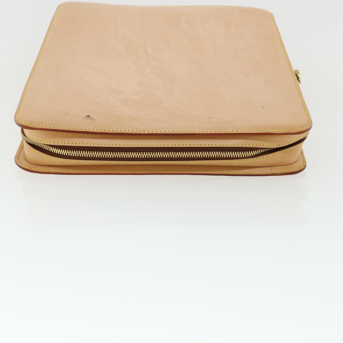 Louis Vuitton LOUIS VUITTON Valtec Briefcase Nomad Leather Beige M99071 Size ONE SIZE - 4 Thumbnail