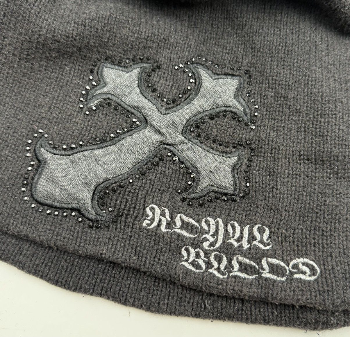 Seditionaries rare royal blood big cross logo beanie hat tc53 Size ONE SIZE - 3 Thumbnail