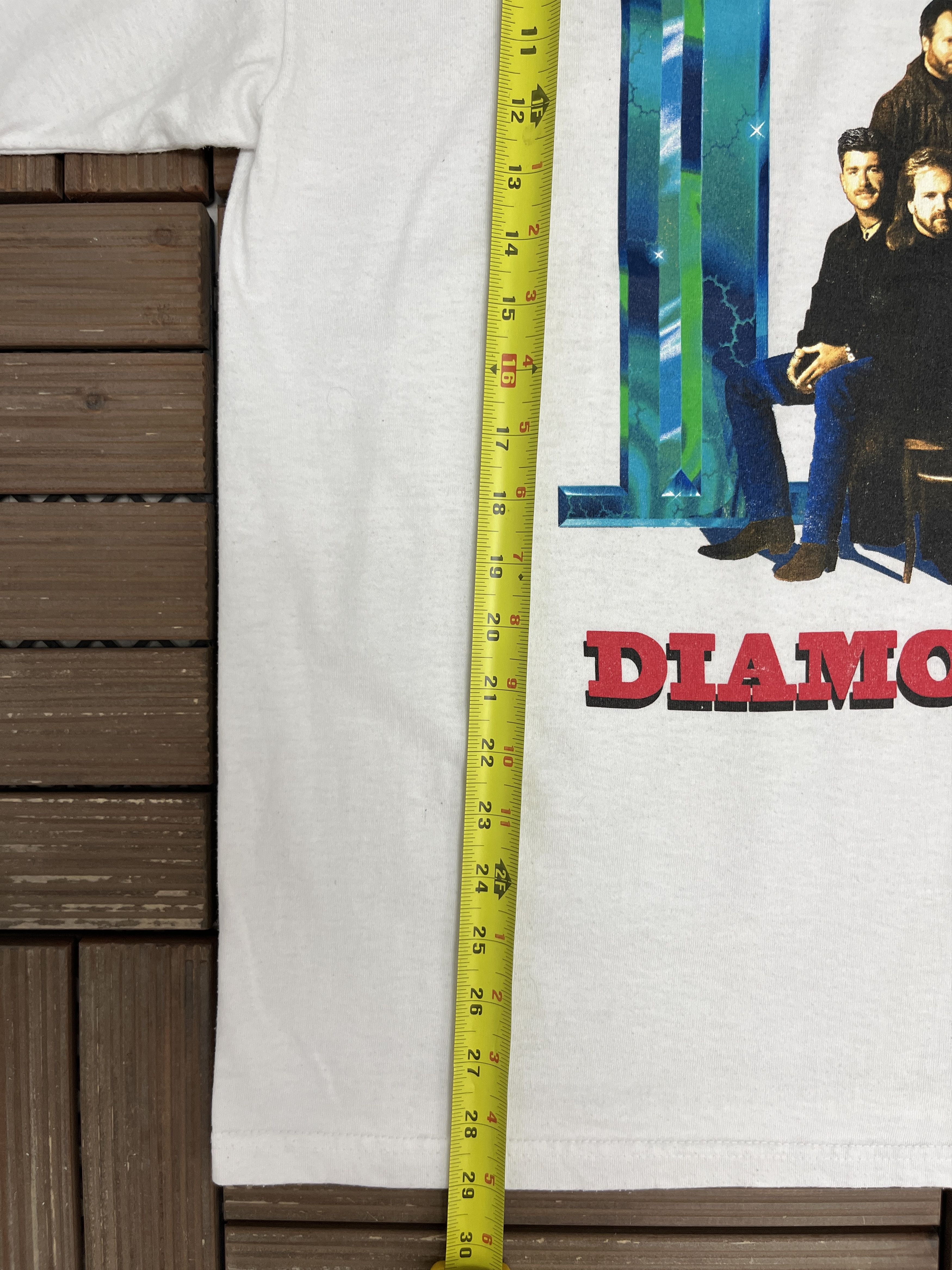 Vintage Diamond Rio IV Vintage Country White T-Shirt Tee Size US XL / EU 56 / 4 - 7 Thumbnail
