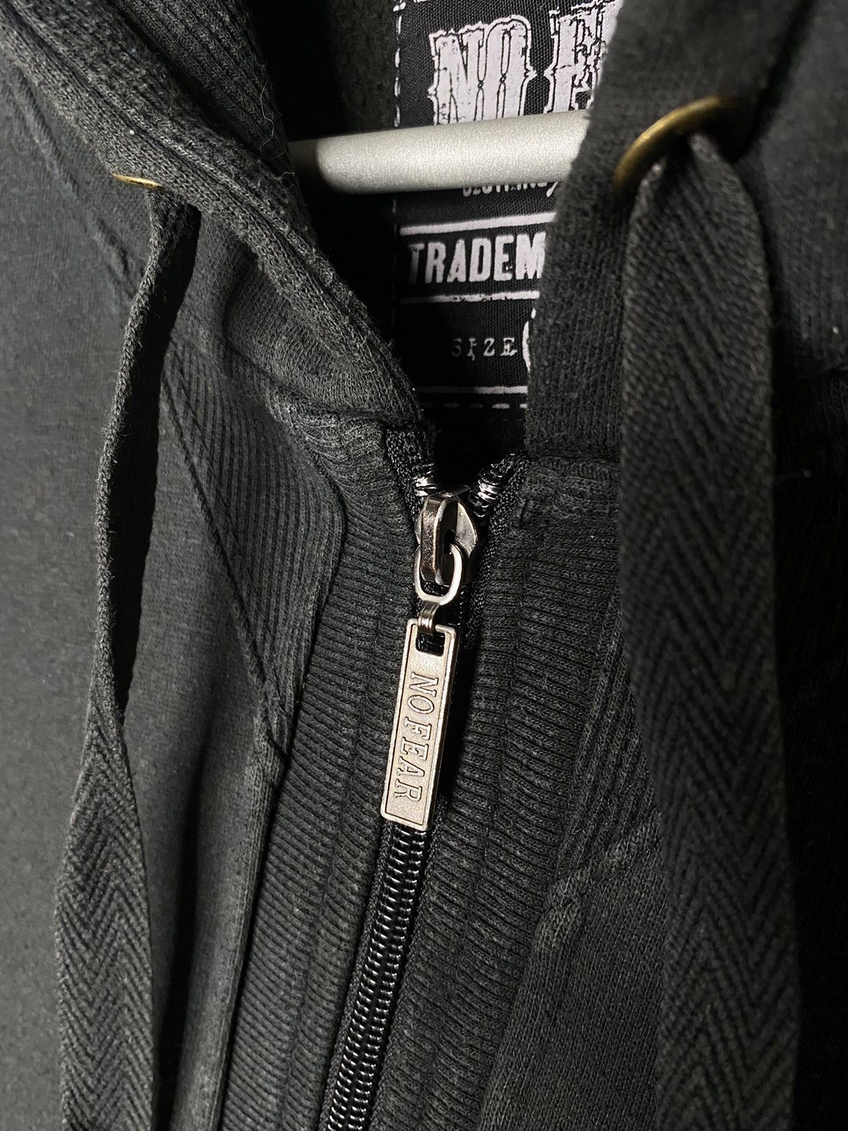 🔥Vintage No Fear Devil Valley 66 Route Full Zip Hoodie Y2K🔥