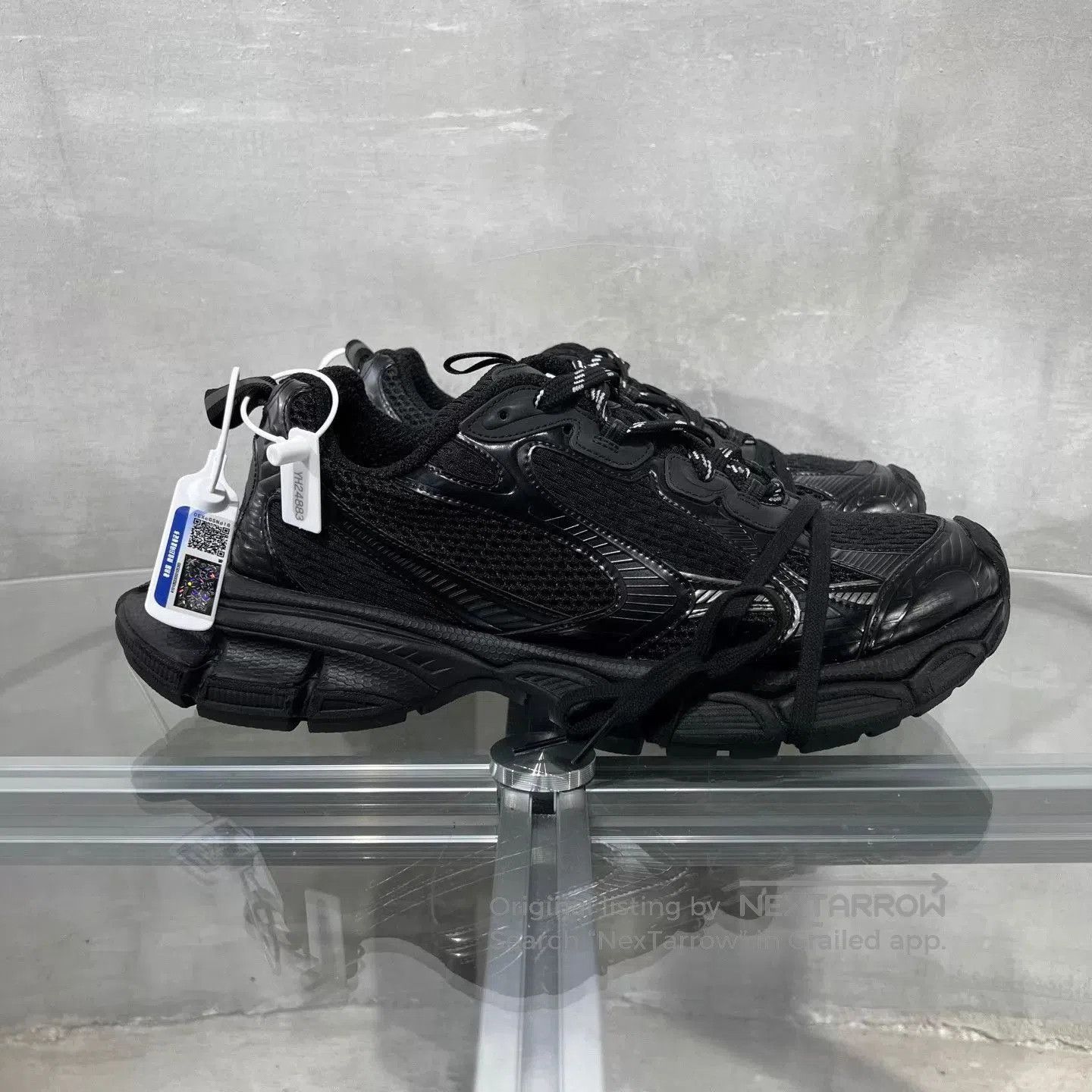 Balenciaga Black High. Size US 12 / EU 45 - 4 Thumbnail