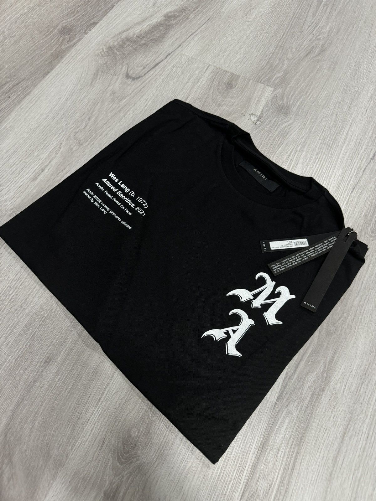Amiri × Wes Lang Amiri Checker Skull Tee Size US L / EU 52-54 / 3 - 2 Thumbnail