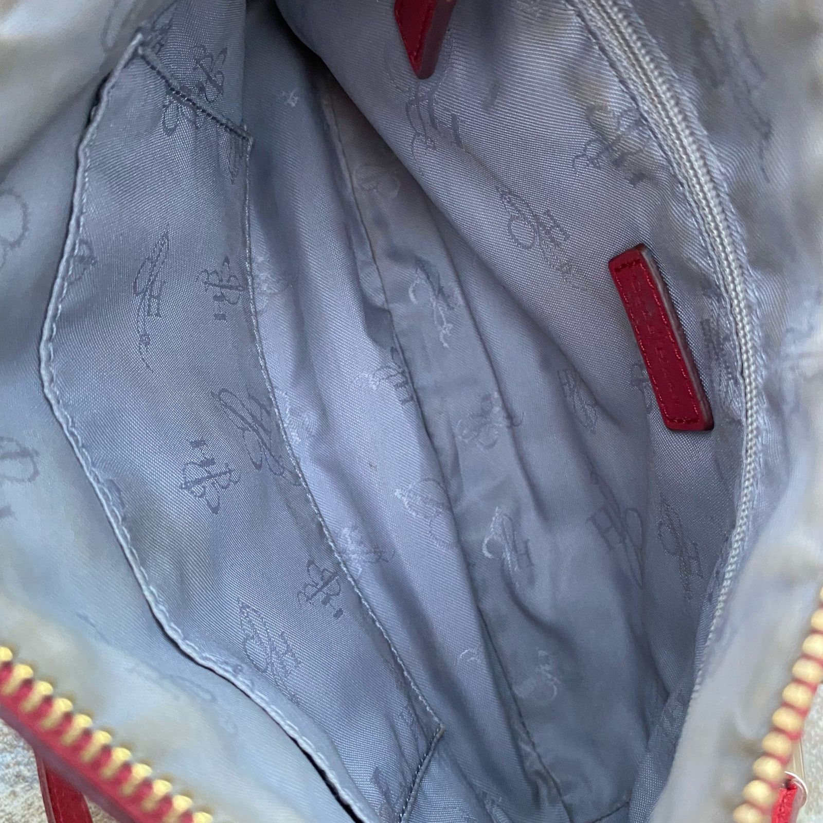 Cole Haan Cole Haan Red Leather Adele Pleated Small Crossbody Bag Size ONE SIZE - 11 Thumbnail
