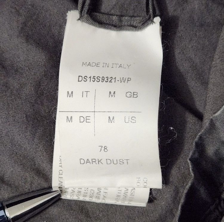 Rick Owens Drkshdw Rick Owens Long Skirt With Zipper Detail In Dark Dust Size US 30 / EU 46 - 6 Thumbnail