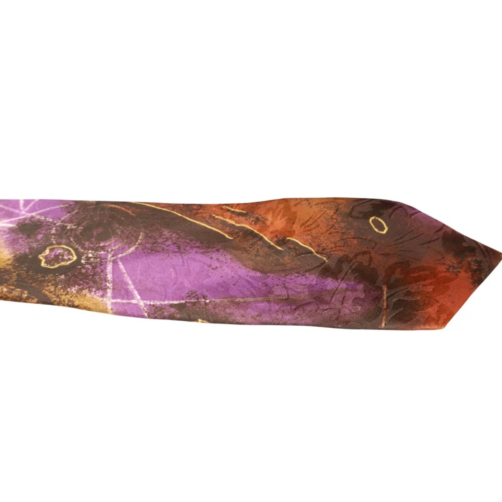Casablanca Casablanca Tie Men's One Size Pointed Classic Multicolor Patterned Size ONE SIZE - 5 Thumbnail