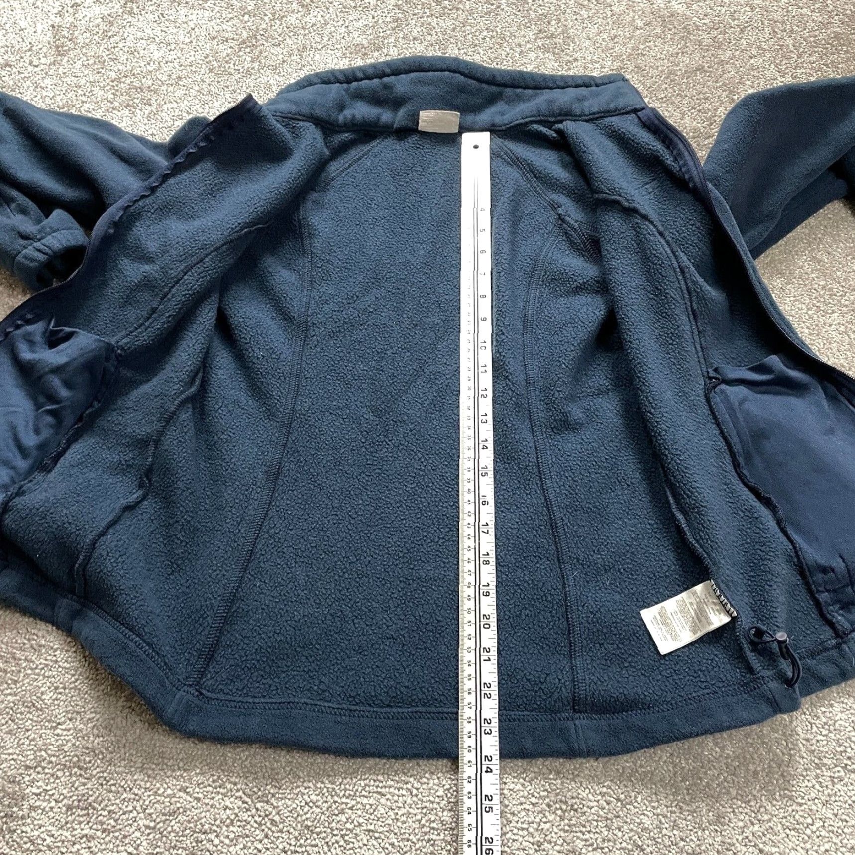 Vintage Columbia Benton Springs Fleece Jacket Womens Large Blue Full Zip Pockets Outdoor Jacket Size L / US 10 / IT 46 - 7 Thumbnail