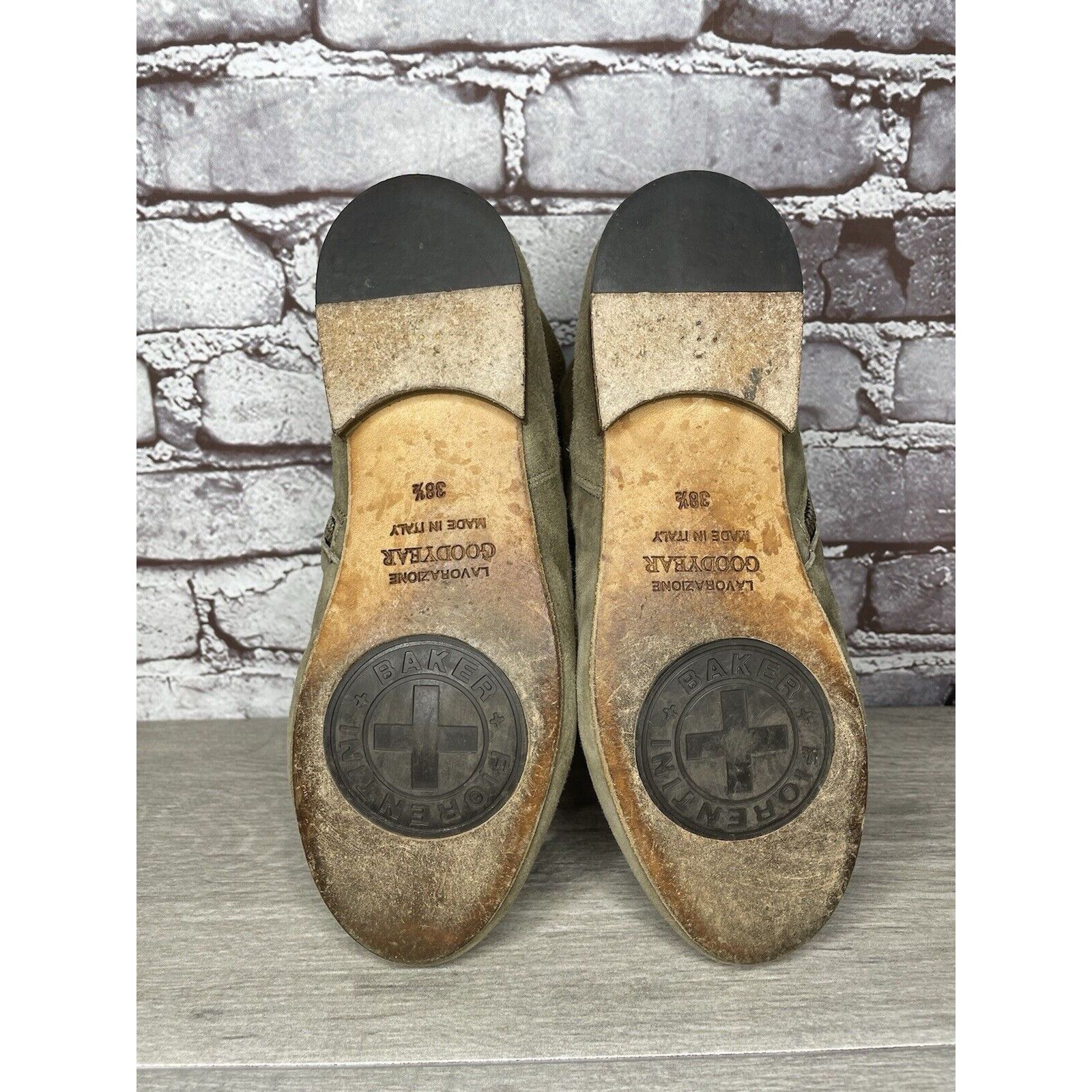 Fiorentini + Baker Fiorentini + Baker Goodyear Taupe Suede Side Zip Ankle Boots Size US 8 / IT 38 - 8 Thumbnail