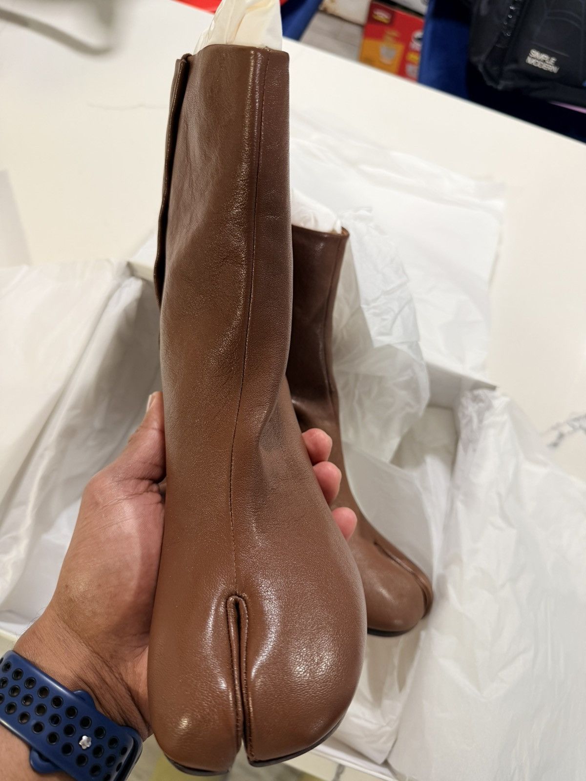 Maison Margiela Maison Margiela 'tabi' Ankle Boots Size US 9.5 / IT 39.5 - 4 Thumbnail