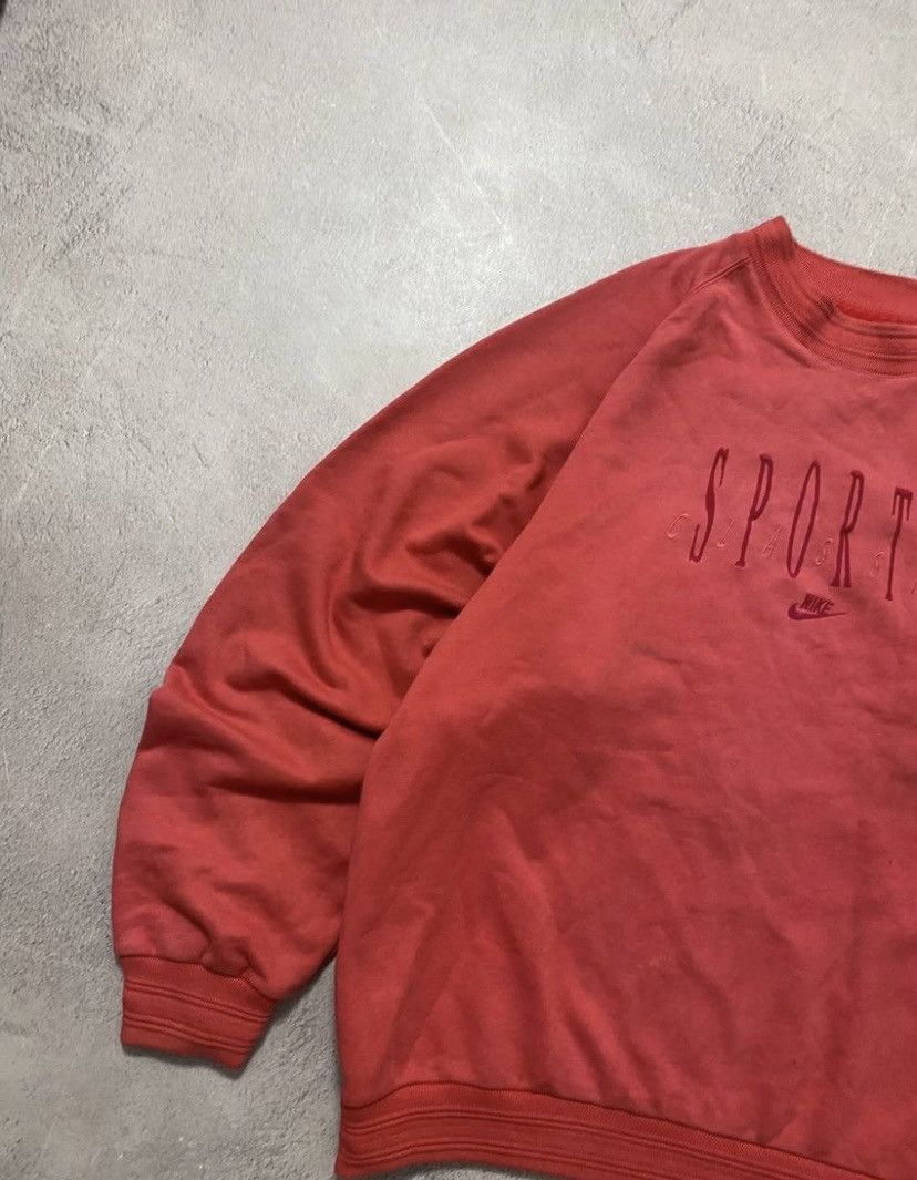 Nike Nike Sports 90s distressed y2k sweatshirt Size US L / EU 52-54 / 3 - 3 Thumbnail