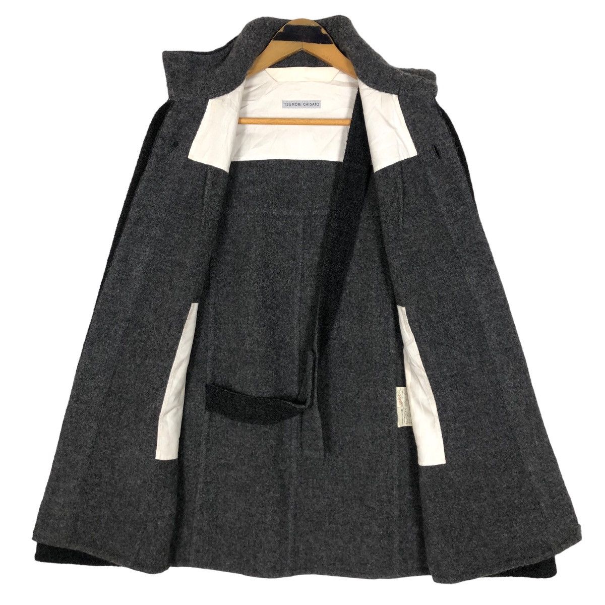 Issey Miyake Vintage 90s Tsumori Chisato 1998 A/W Wool Cape Issey Miyake Size M / US 6-8 / IT 42-44 - 7 Thumbnail