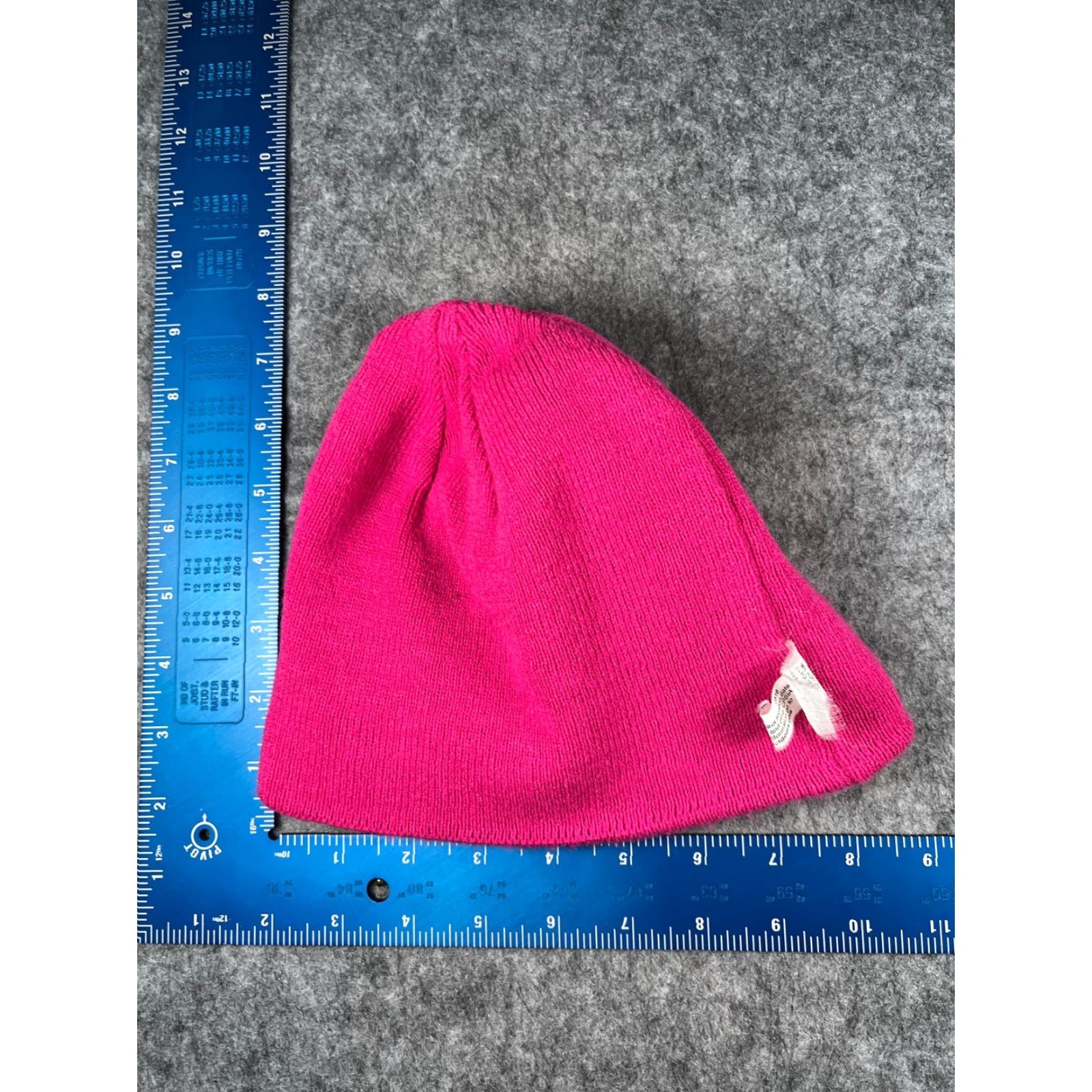 Vintage Gerry Beanie Toque Adult One Size Pink Gray Stripe Knit Acrylic Blend Ski Camp Hat/Beanie Unisex Adults Winter Outdoor Casual Travel Mens Womens Size ONE SIZE - 6 Thumbnail