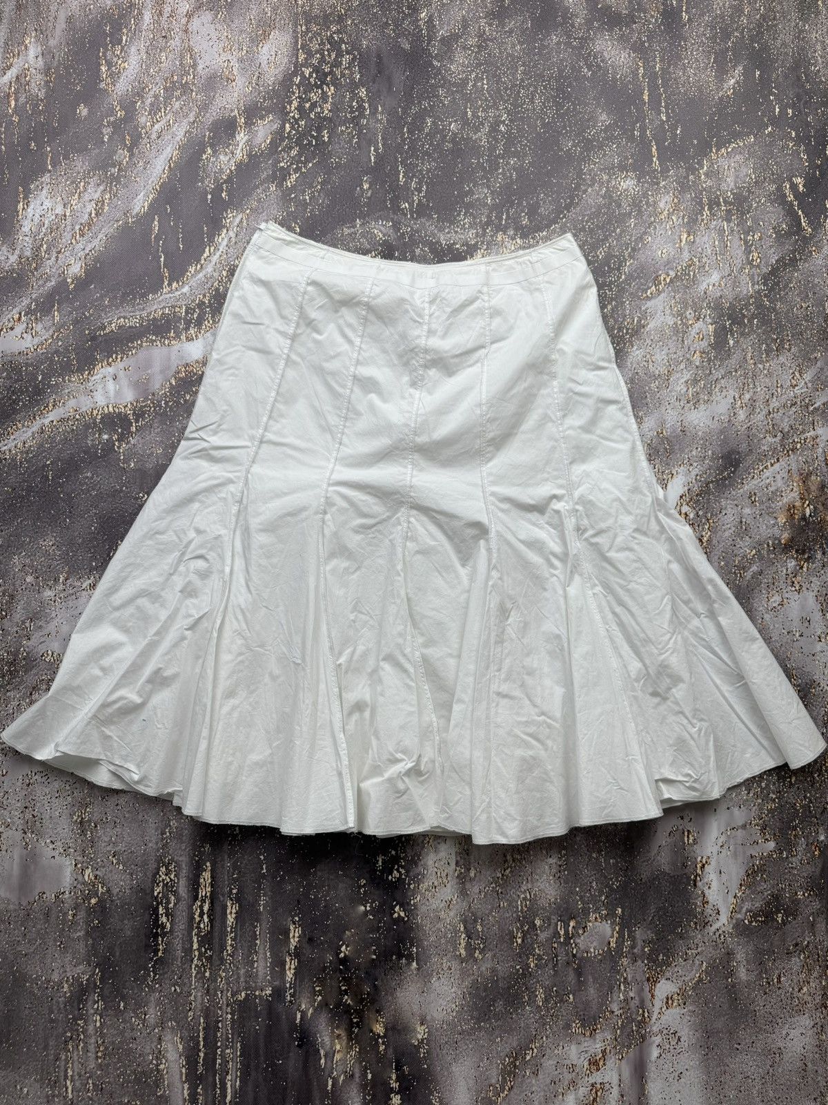 Vintage Vintage Flared Midi Skirt Size 27" / US 4 / IT 40 - 6 Thumbnail