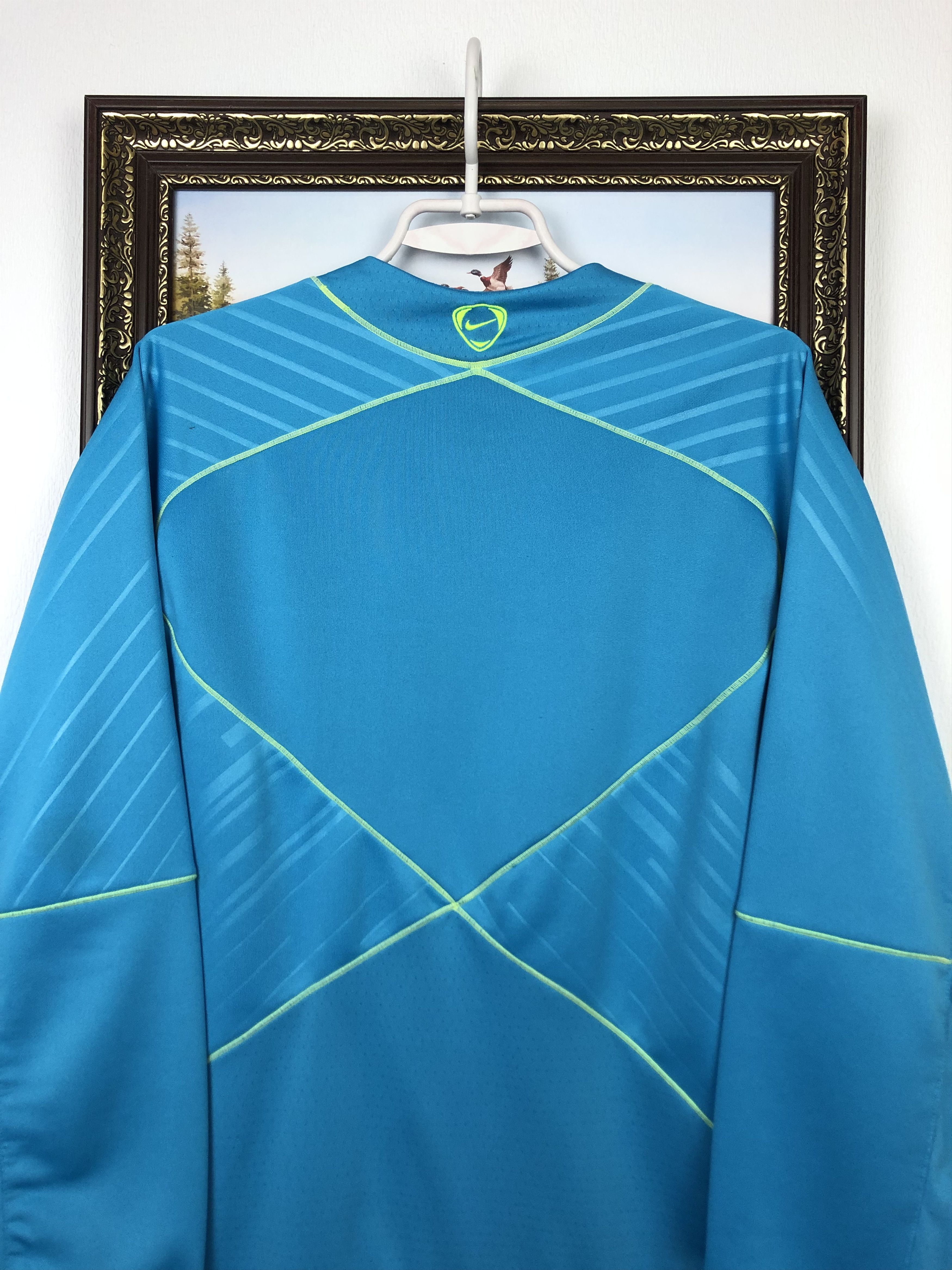 Nike × Vintage Vintage Nike FC Barcelona Football Sweatshirt Soccer Jacket Size US M / EU 48-50 / 2 - 10 Thumbnail