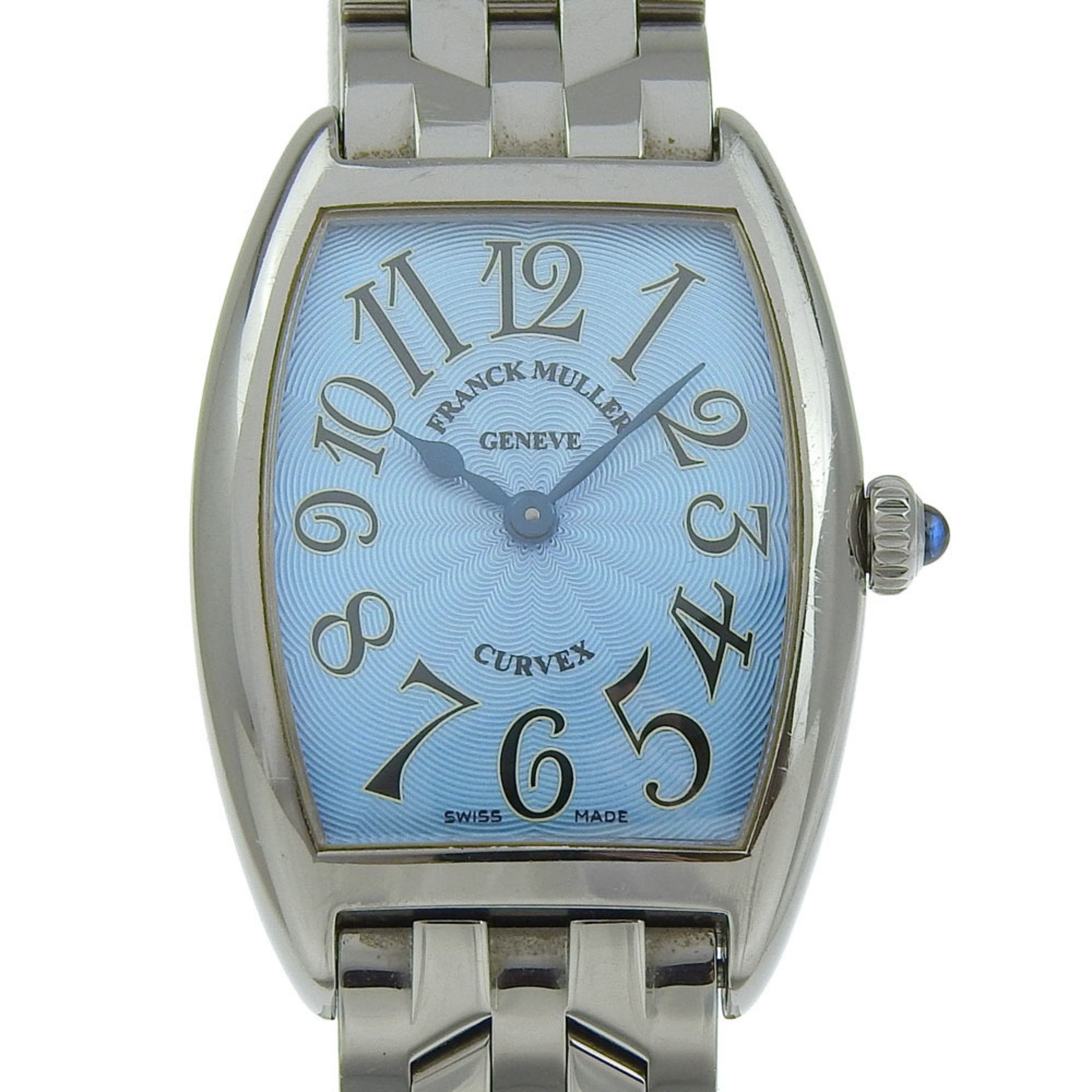 Franck Muller FRANCK MULLER Tonookabex Watch 1752 Stainless Steel Quartz Analog Display Blue Dial Ladies Size ONE SIZE - 1 Thumbnail