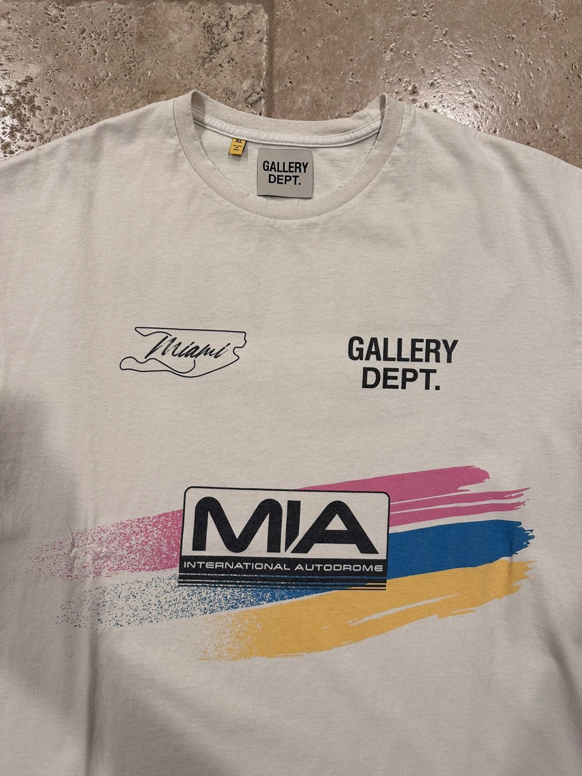 Gallery Dept. Gallery Dept x F1 Miami Grand Prix Exclusive SS Tee Size US XL / EU 56 / 4 - 6 Thumbnail